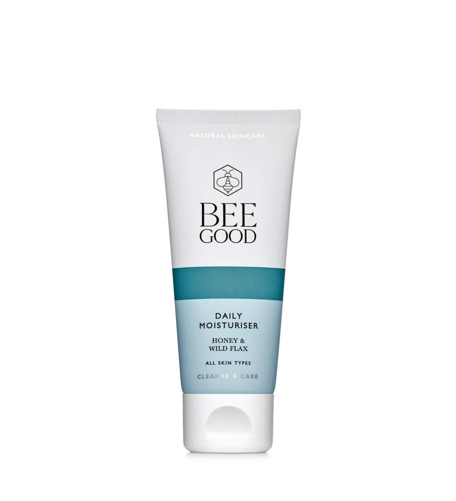 Bee Good Honey and Wild Flax Daily Moisturiser (50ml) with British Beeswax Propolis and Camelina Oil - Buy Online on GoSupps.com