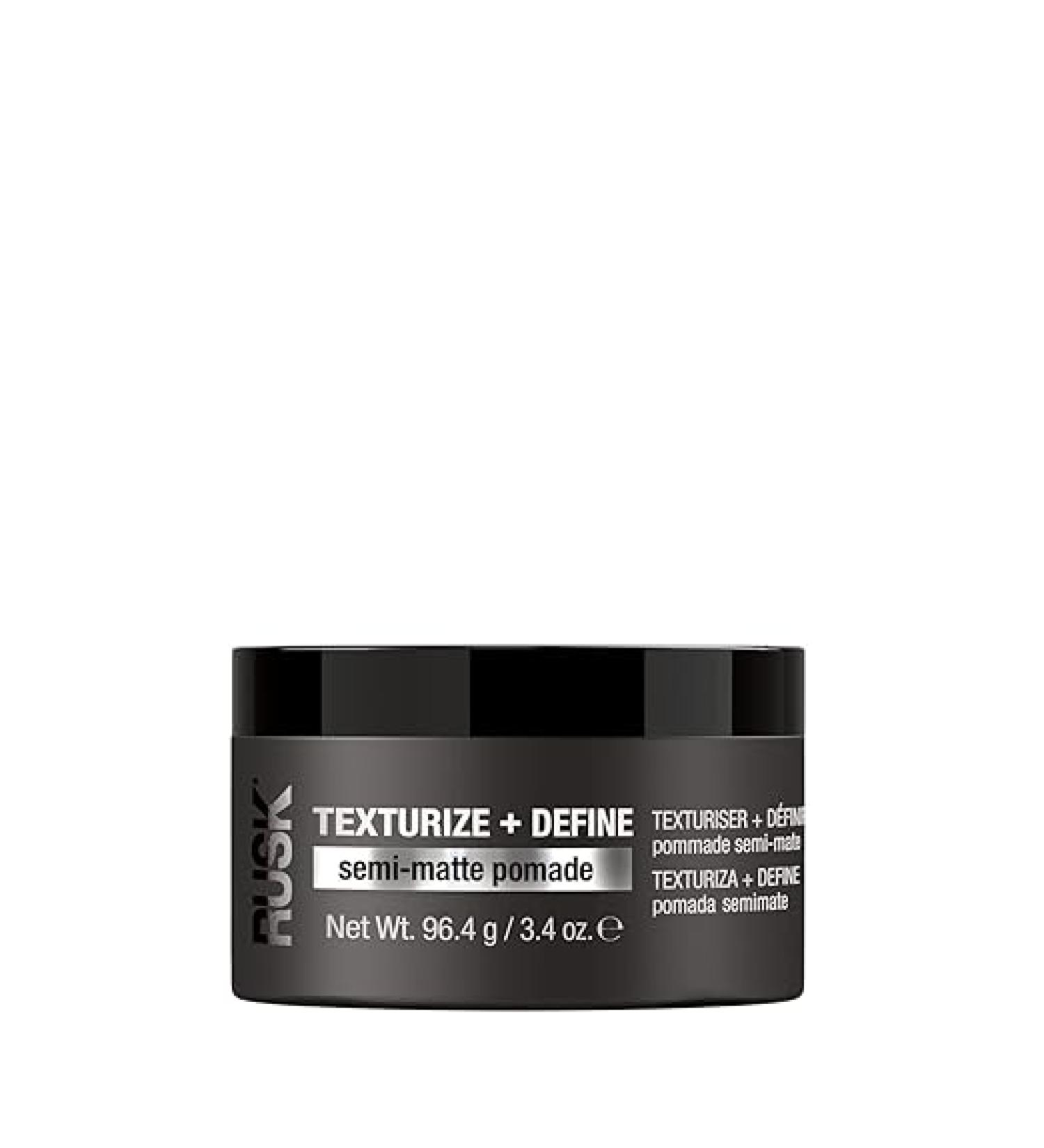 RUSK TEXTURIZE + DEFINE Semi-Matte Pomade  3.4 Oz - Buy Online on GoSupps.com