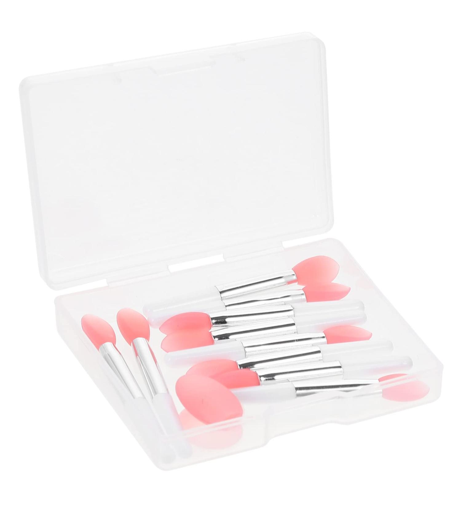 Beavorty 1 Set lip brush Lip Balm Applicator Accessory lip eyeshadow brush silicone lip brush small Cosmetics Lipstick Applicator makeup spatula lipstick brush Silica gel make up - Buy Online on GoSupps.com