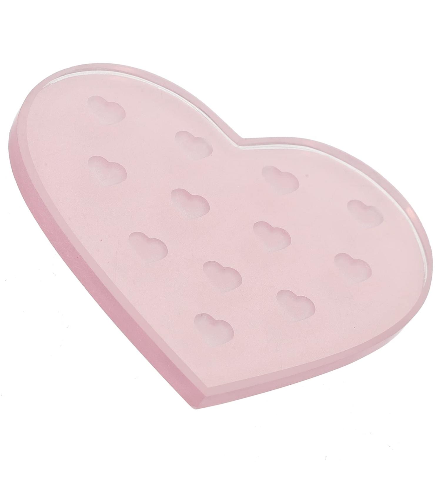 Eyelash Adhesive Station Gasket | Eyelash Extension Pad & Grafting Tool | Pink Lash Tray for False Eyelash Application - Buy Online on GoSupps.com