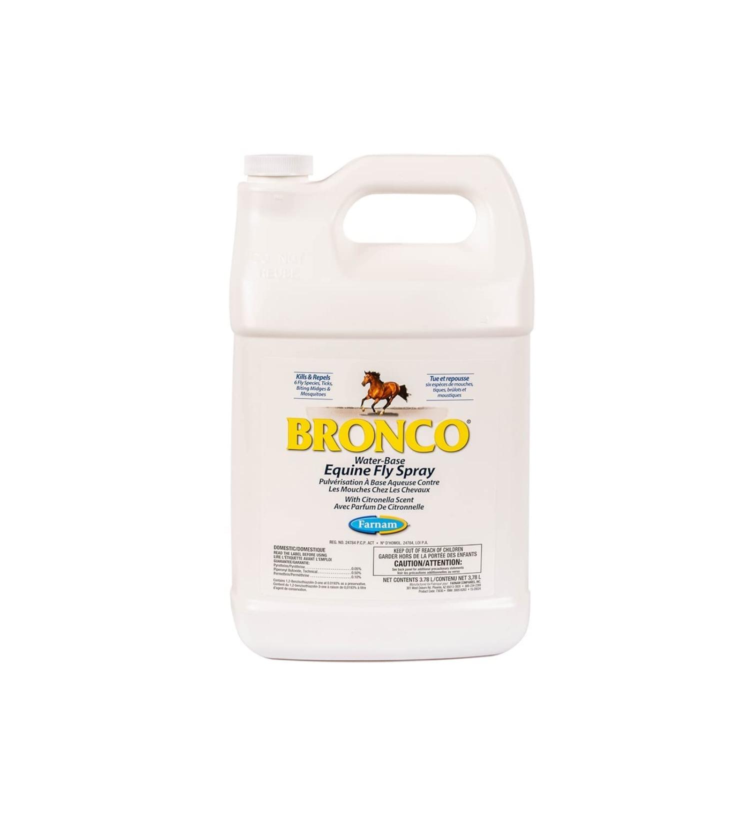 Farnam Bronco Water-Base Equine Fly Spray - 3.78 L - Buy Online on GoSupps.com