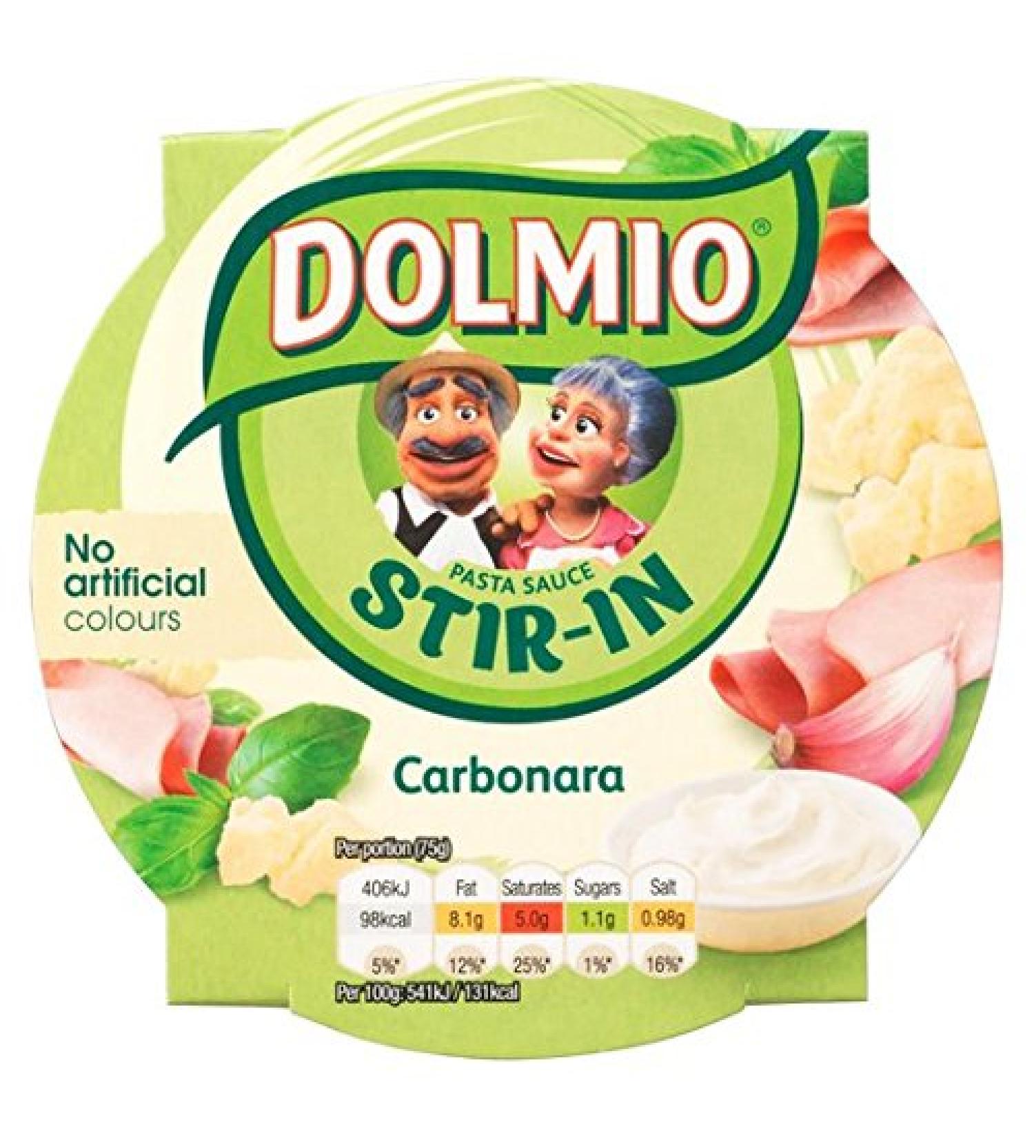 Dolmio Dolmio Carbonara Pasta Sauce Stirring Mix 150g