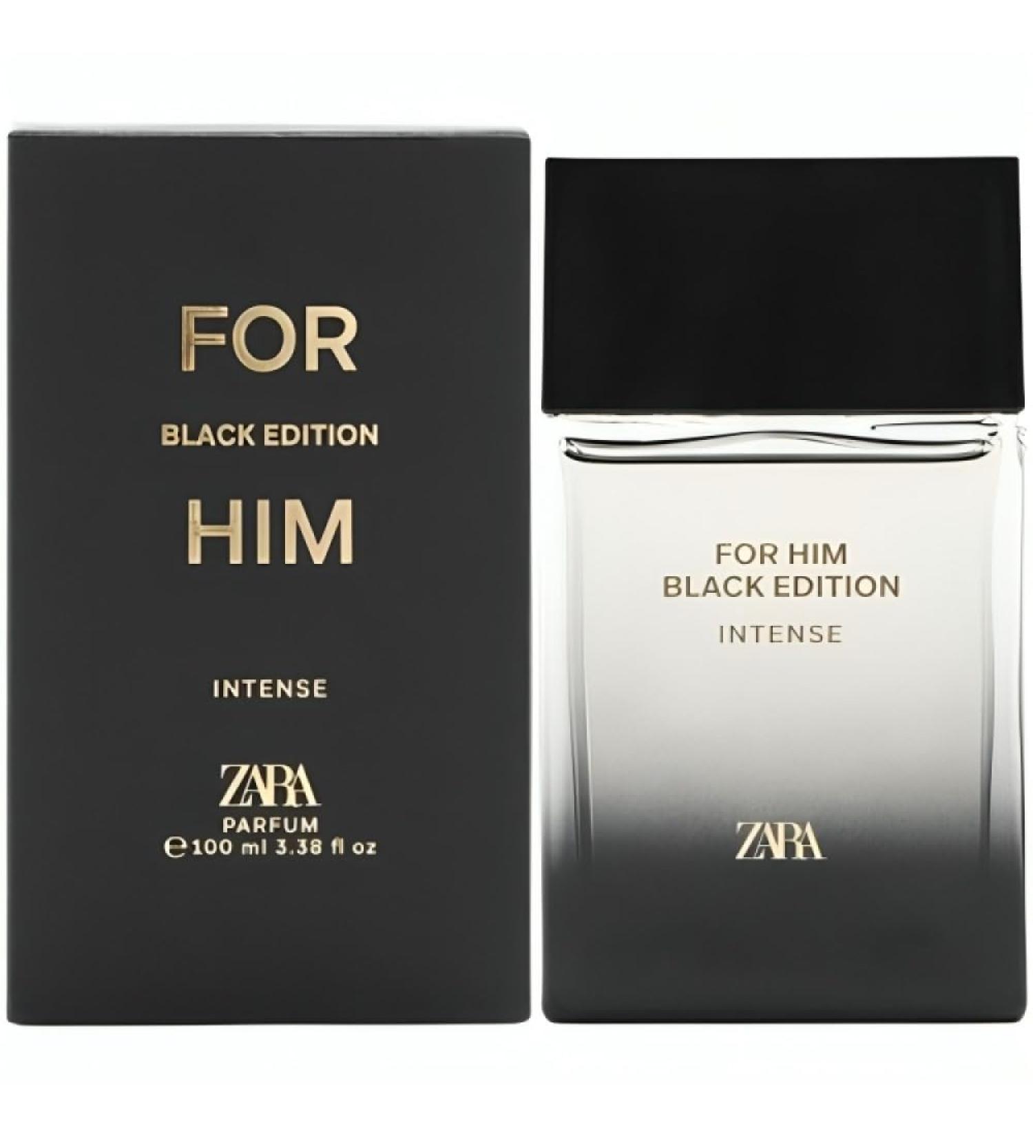 Zara For Him Black Edition Intense Cologne for Men Parfum 100 ML (3.38 FL OZ) - Buy Online on GoSupps.com
