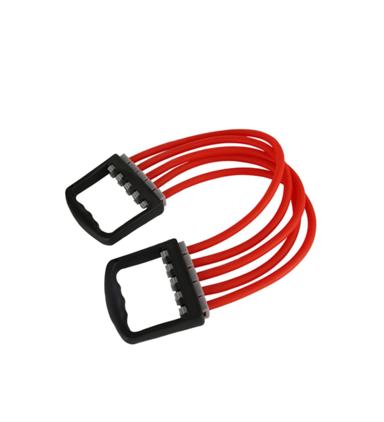 Kisangel Elastic Exercise Band - Resistance Ropes for Arm & Chest Training | Fitness Equipment for Muscle Strengthening - Buy Online on GoSupps.com