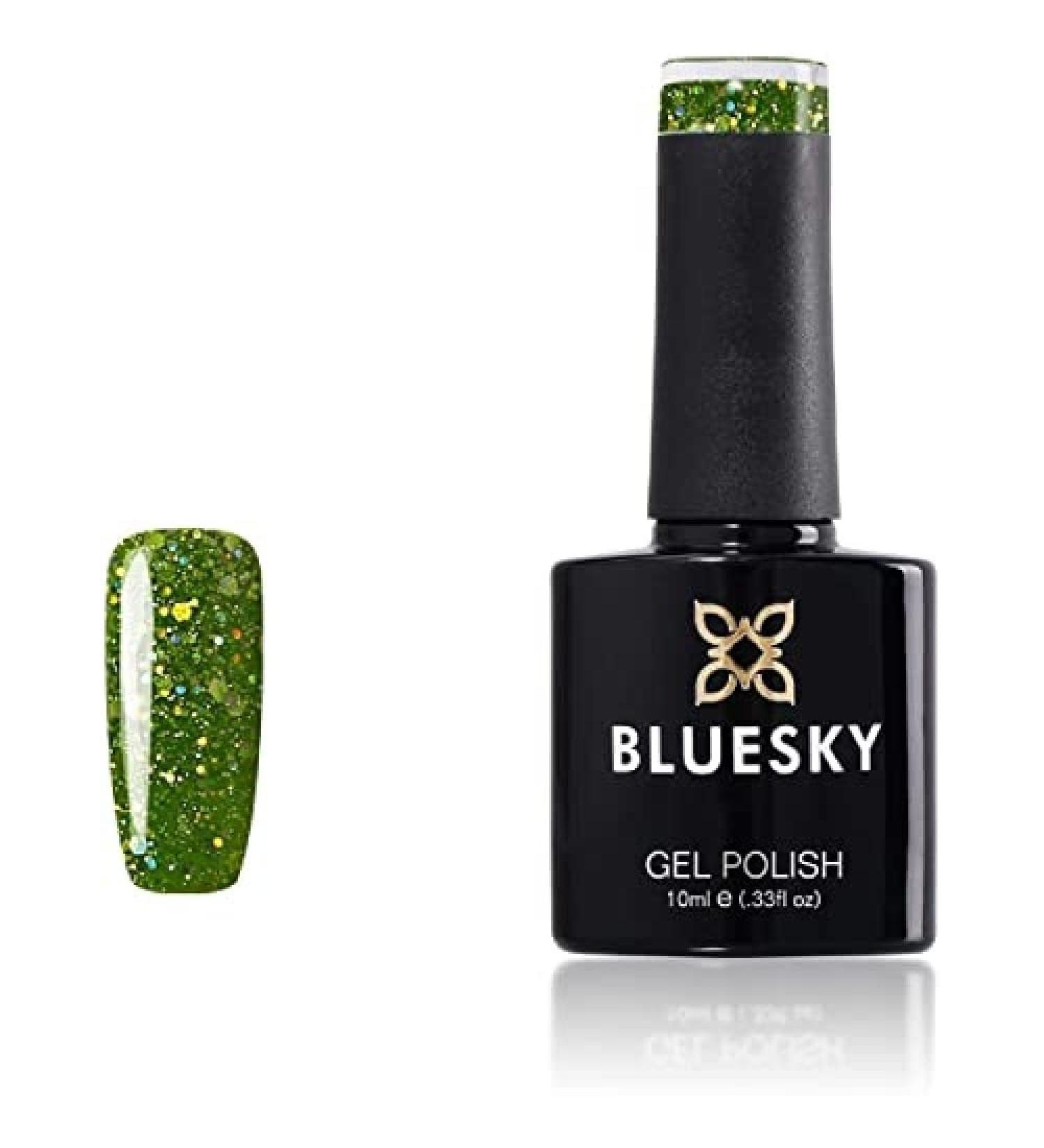 Bluesky Gel Nail Polish Android Green Blz22 Long Lasting Chip Resistant 10 ml (Requires Curing Under UV LED Lamp) - Buy Online on GoSupps.com
