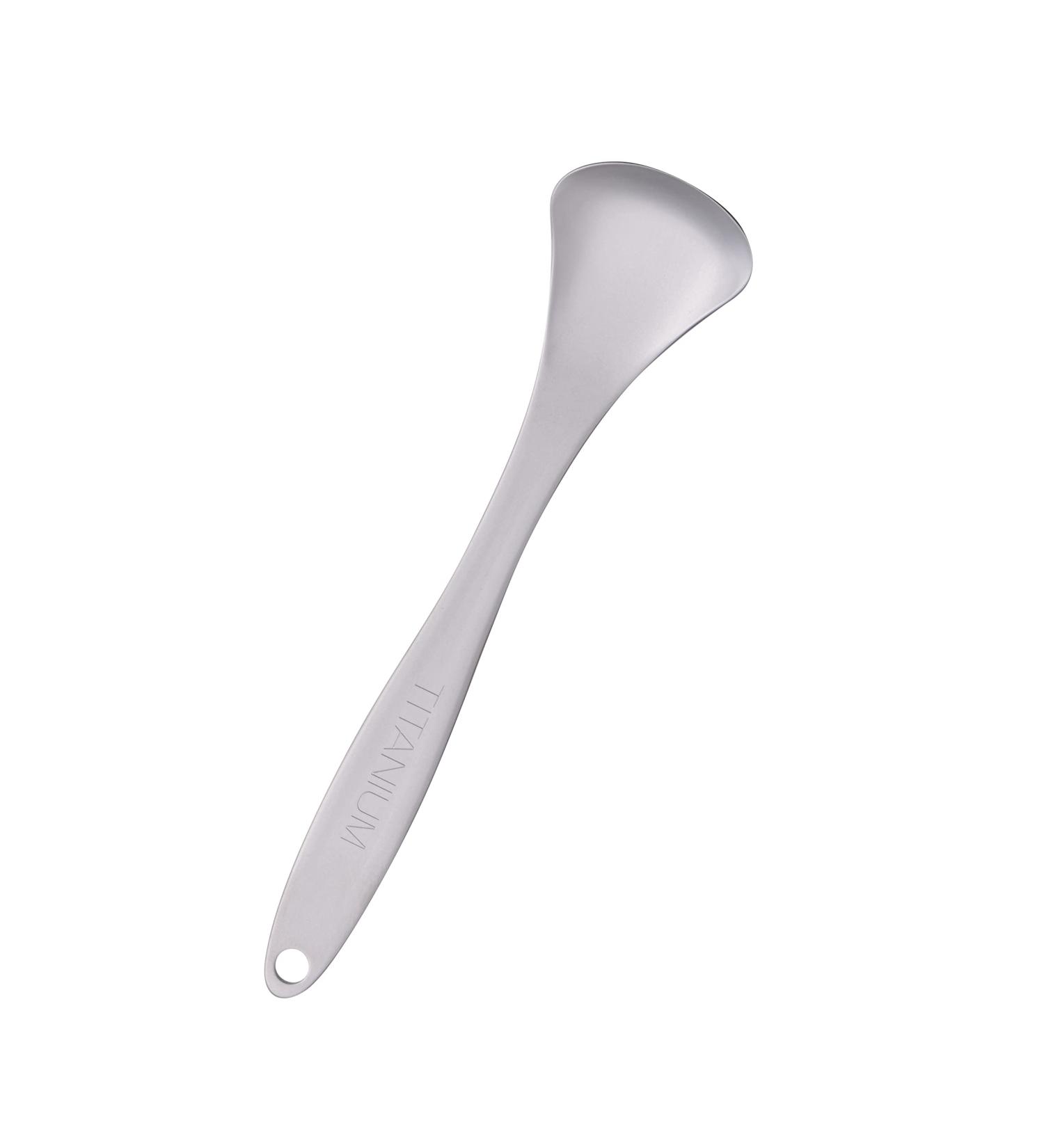 Yo Okabe Tableware Mfg. Co. Ltd. Pure Titanium Moss Totto Mini Tongue Cleaner 4.3 inches - Made in Japan - Buy Online on GoSupps.com