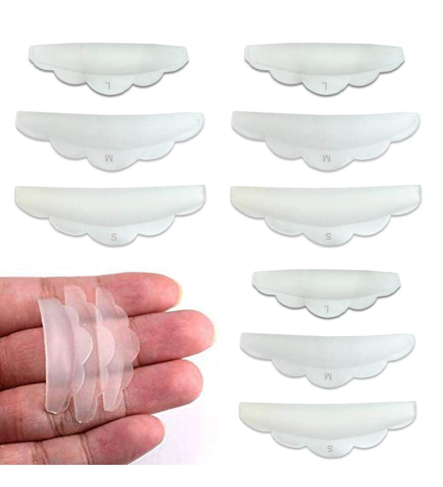 12pcs Silicone Eyelash Perming Curler Set | Lash Lift Rods Beauty Tool & Reusable Lifting Shield Pads - Buy Online on GoSupps.com