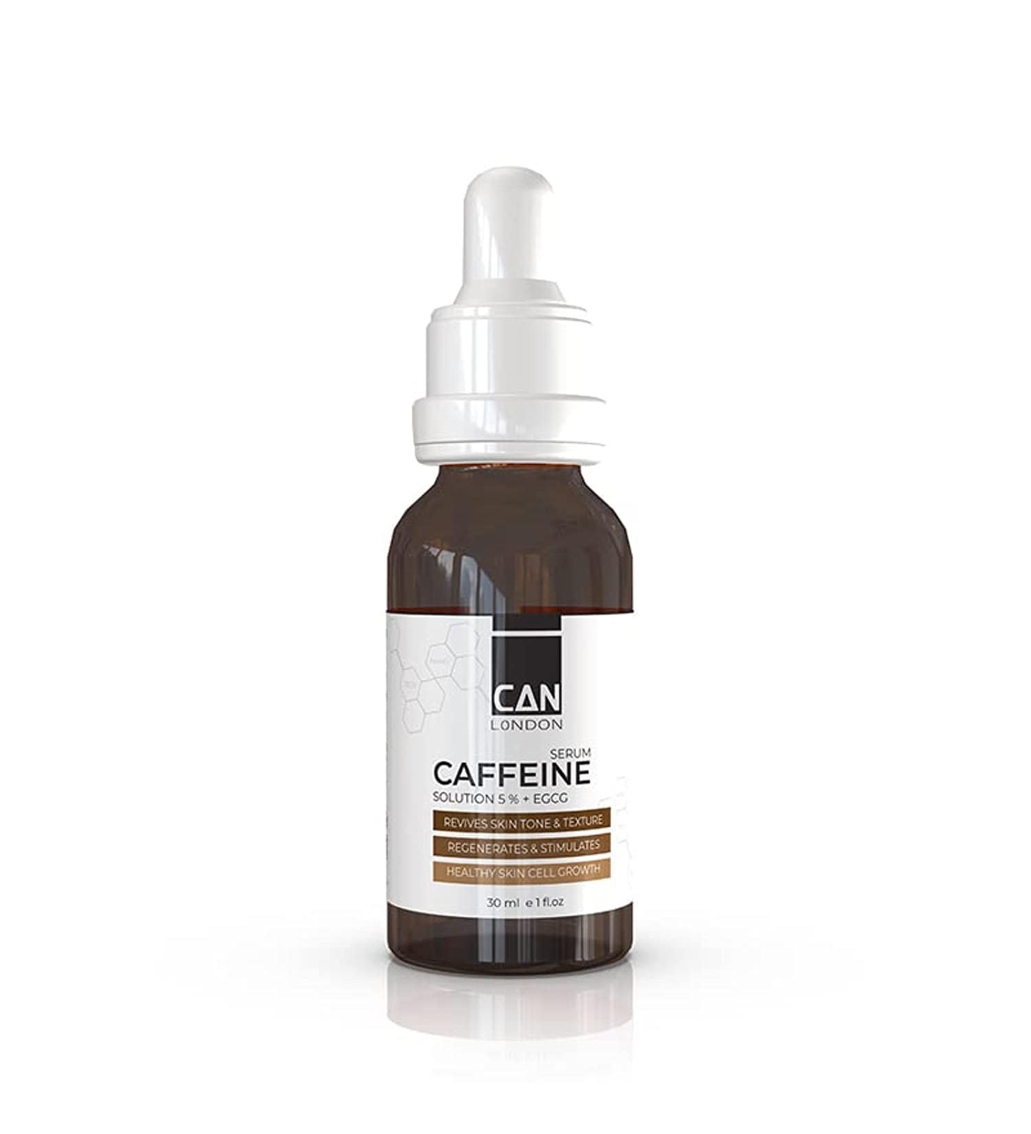 ICAN London Caffeine Solution 5% Under Eye Serum - 30ml | Reduce Pigmentation & Puffiness - Buy Online on GoSupps.com