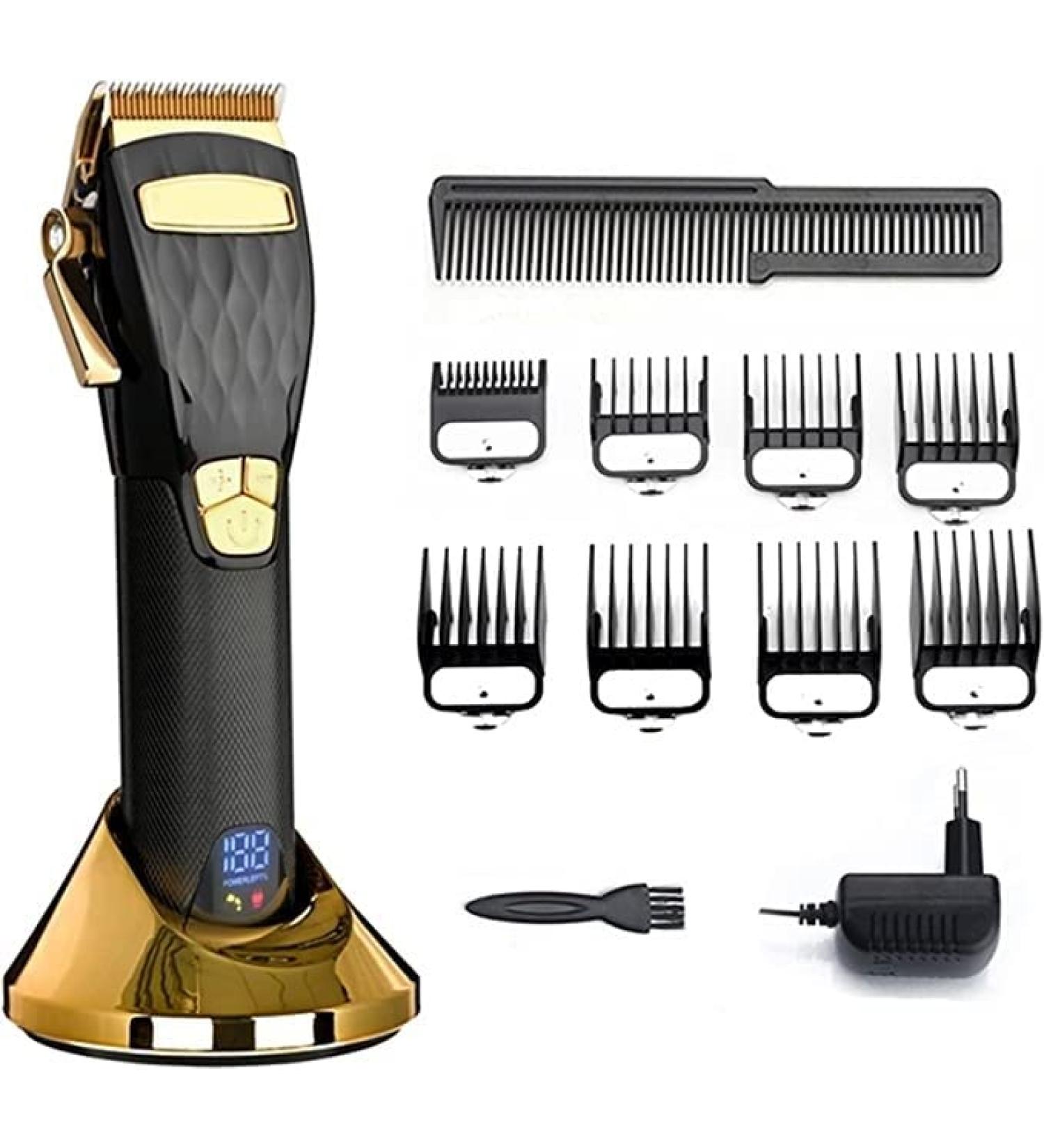 NG-2032 Hair Trimmer - 5 Cutting Speeds Taper Blade LCD Display | Electric Hair Clipper for Perfect Hair Care & Styling - International Shipping Available - Buy Online on GoSupps.com