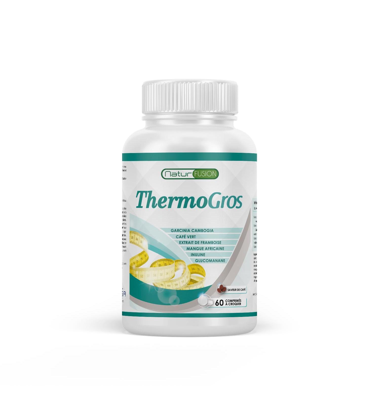 TermoGras | Weight Loss Fat Burn Appetite Reliever | Garcinia Cambogia + Glucomannan + Raspberry Ketones + African Mango + Green Coffee | Powerful Thermogenic | 60 Tablets - Buy Online on GoSupps.com