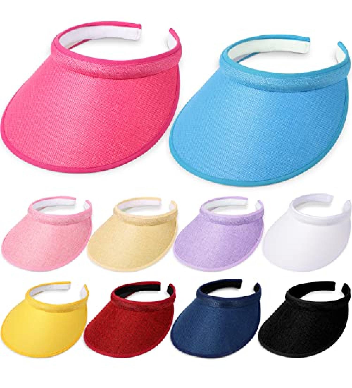 Adjustable Sport Clip-on Visor Hat for Men and Women - 10 Colors Available - Buy Online on GoSupps.com