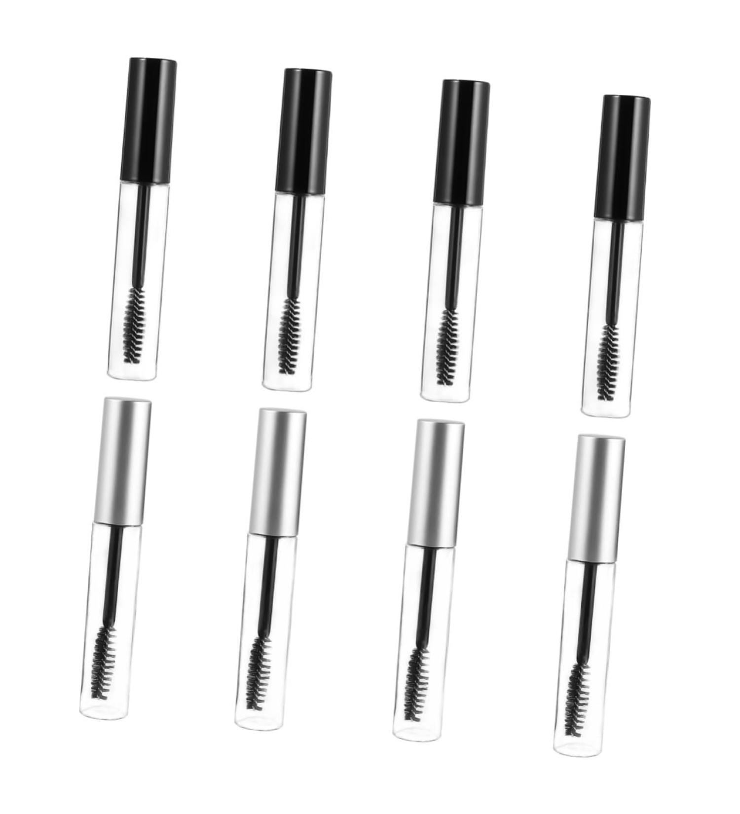 DOITOOL 8 Pi ces Conteneur Noir Vide Bouteille De Stockage Tube De Cr me Pour Les Cils Bouteille De Mascara Bouteilles Et De Mascara Mini Tube De Mascara R cipient Remplissage 10.6x1.7cm couleur assortie - Buy Online on GoSupps.com