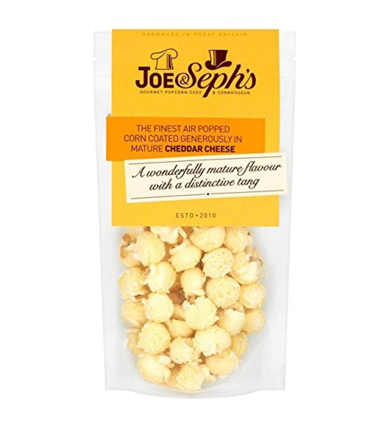 Joe & Seph's Joe & Seph's Cheddar Cheese Popcorn 70g