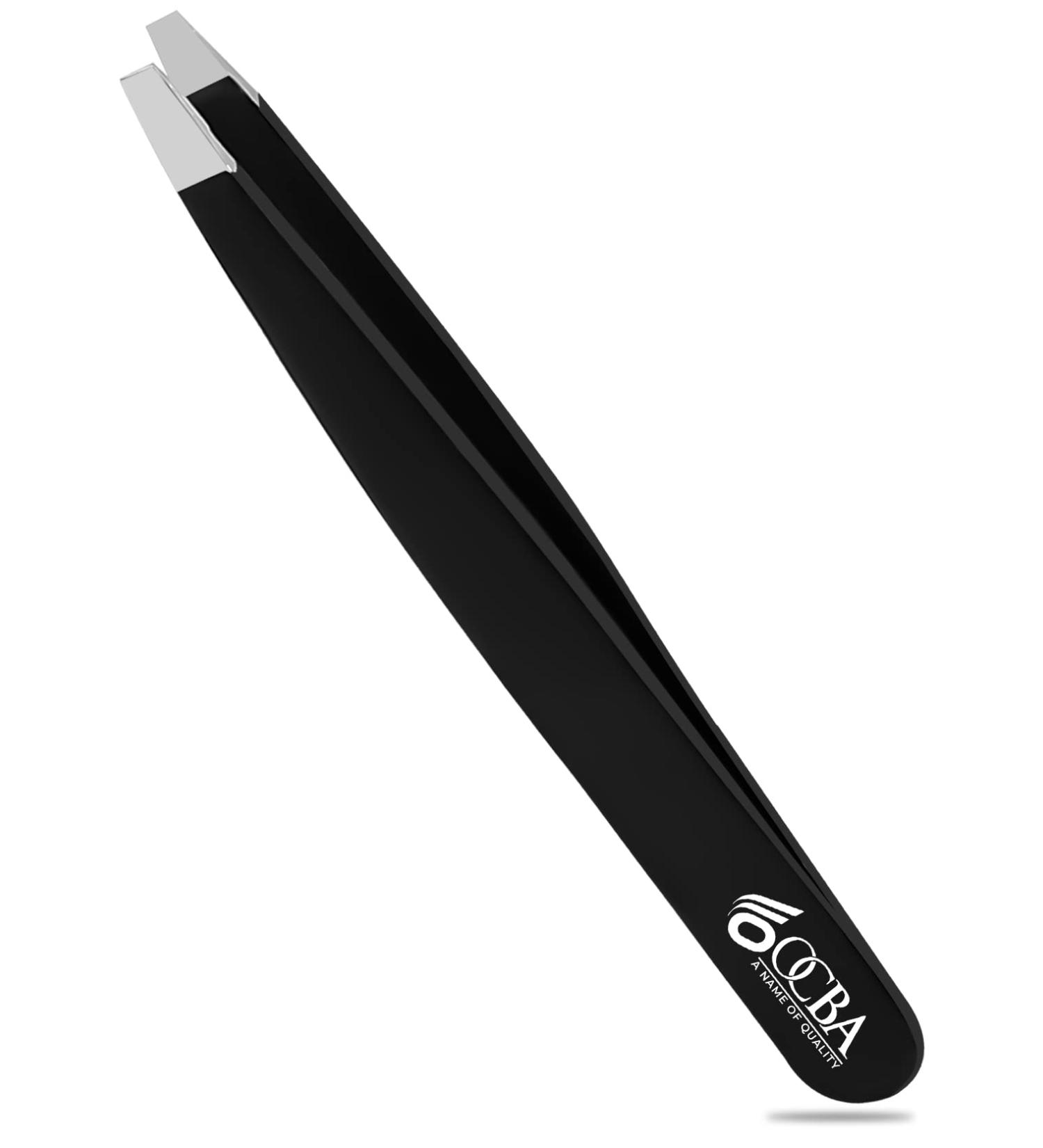 Ocba Precision Tweezers Set - Stainless Steel Eyebrow & Face Hair Removal - High-Quality 1 Piece for Men & Women - Buy Online on GoSupps.com