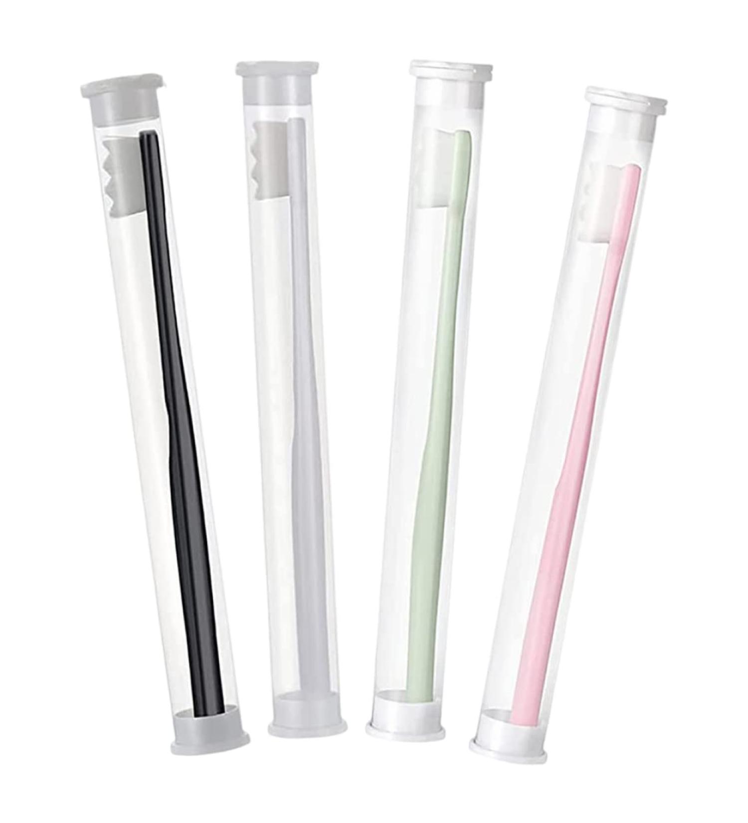 Soft Toothbrush for Sensitive Gums - 10 000 Bristles | Adult & Kids - 4 Pack - Buy Online on GoSupps.com