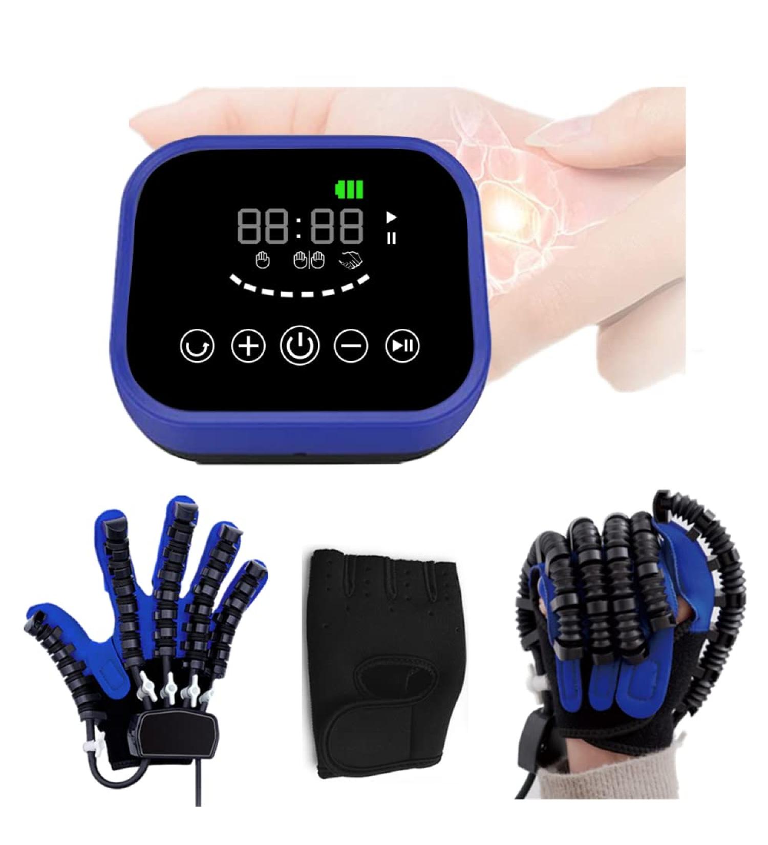 Rehabilitation Robot Glove for Hemiplegia & Stroke - Physiotherapy Trainer for Hand & Finger Exercises | Arthritis & Cerebral Palsy Aid - Buy Online on GoSupps.com