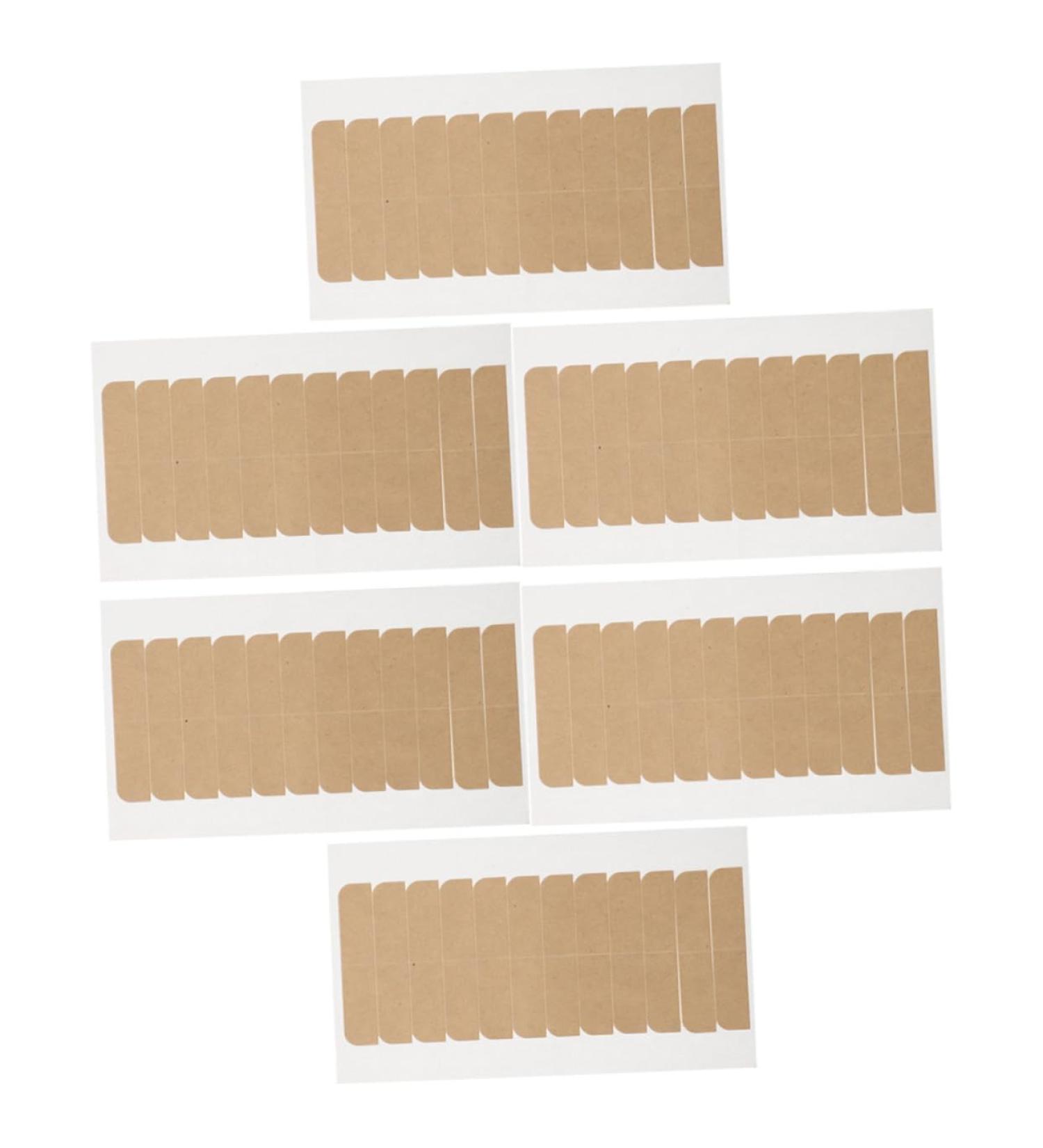 minkissy 6 Sheets Double-sided Tape Hair Bands Hair Ribbon Toupee Wig Double Sided Tape Replacement Tape for Hair Extensions Tape for Extensions Tape Replacement Adhesive Suite Kraft Paper - Buy Online on GoSupps.com
