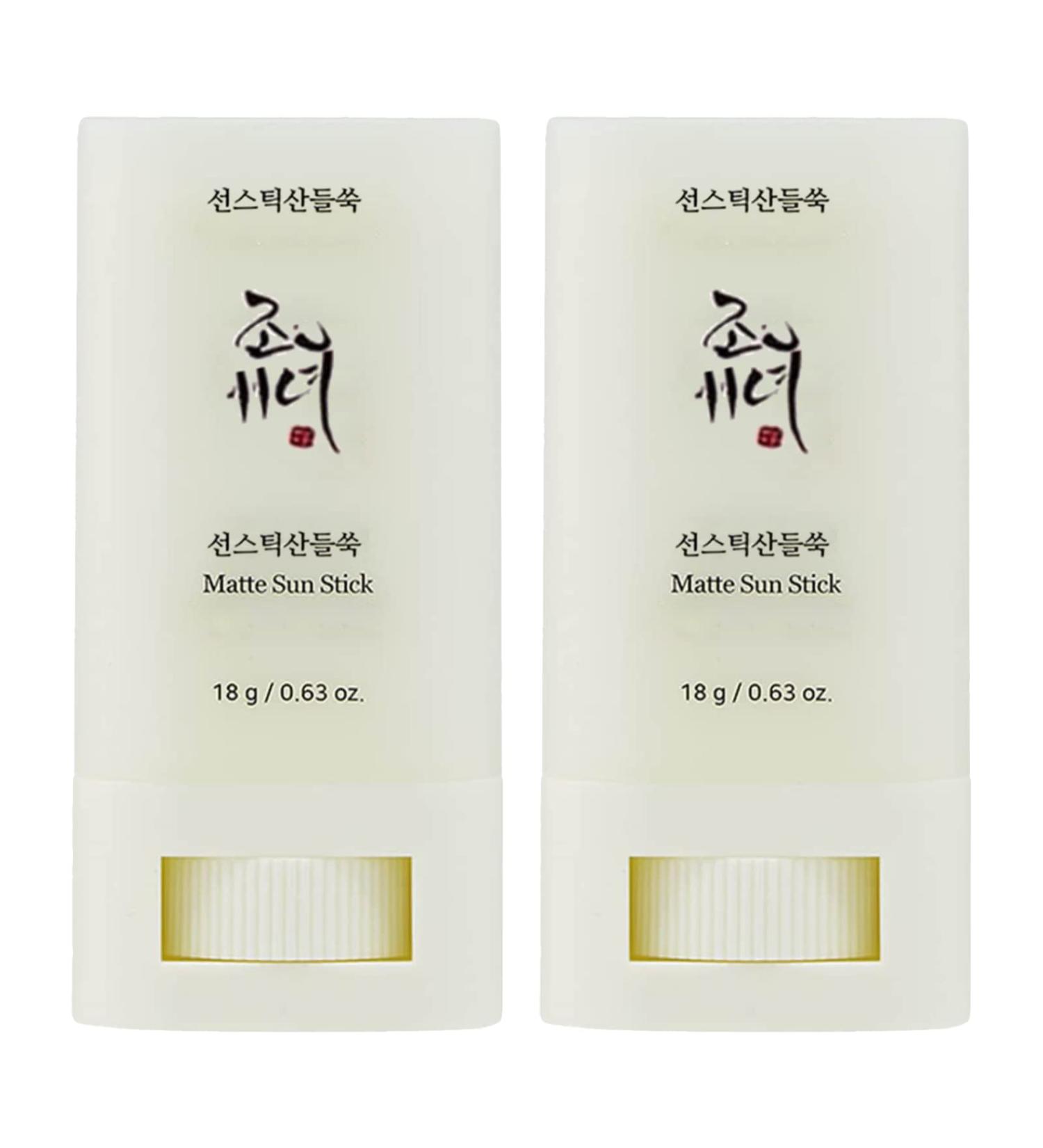 Joseon Matte Korean Sunscreen Stick SPF50 PA++++ | Relief Organic 2-Pack | All Skin Types - Buy Online on GoSupps.com