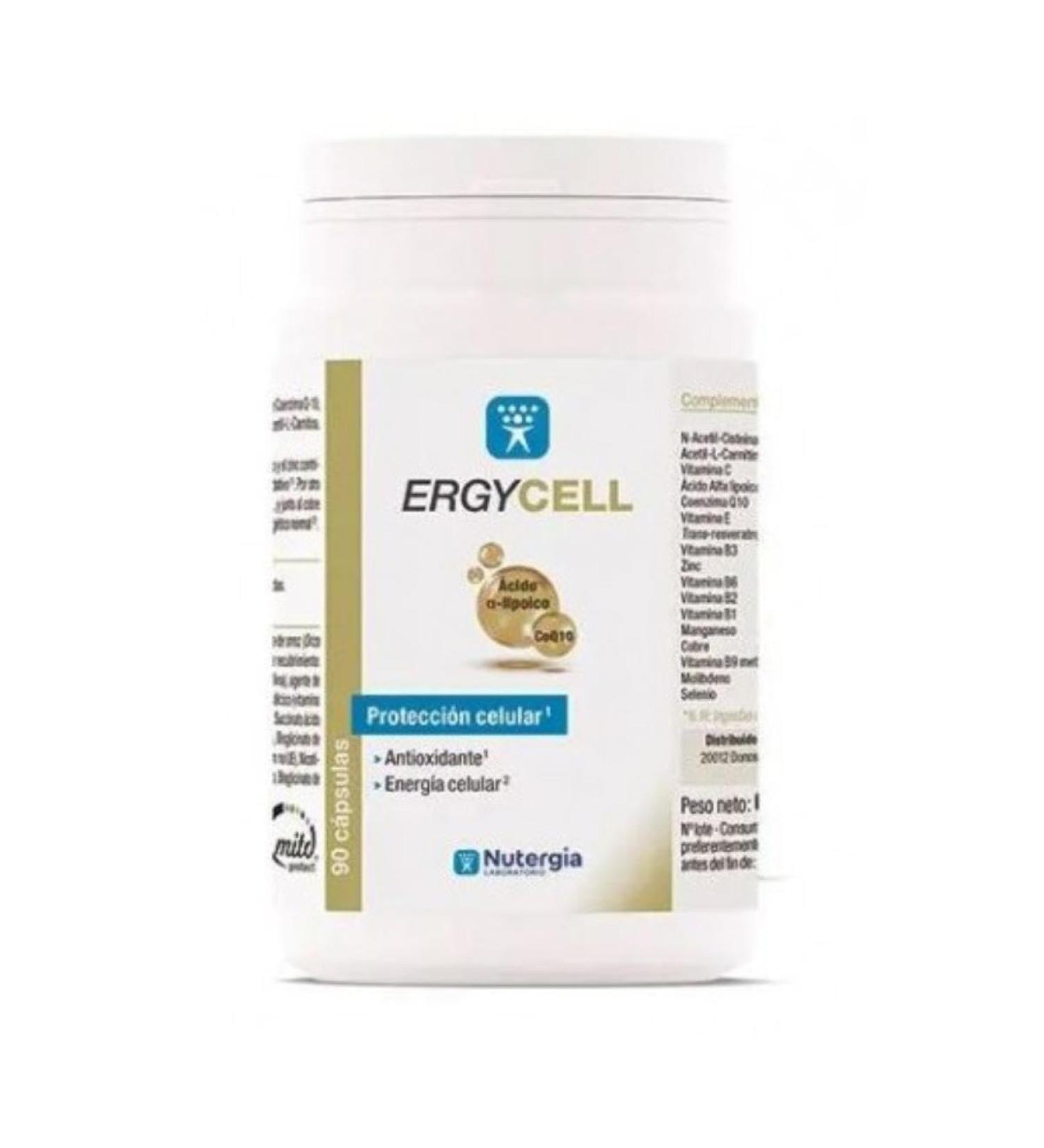 Nutergia Ergycell Revitalizing and Antioxidant 90 Caps