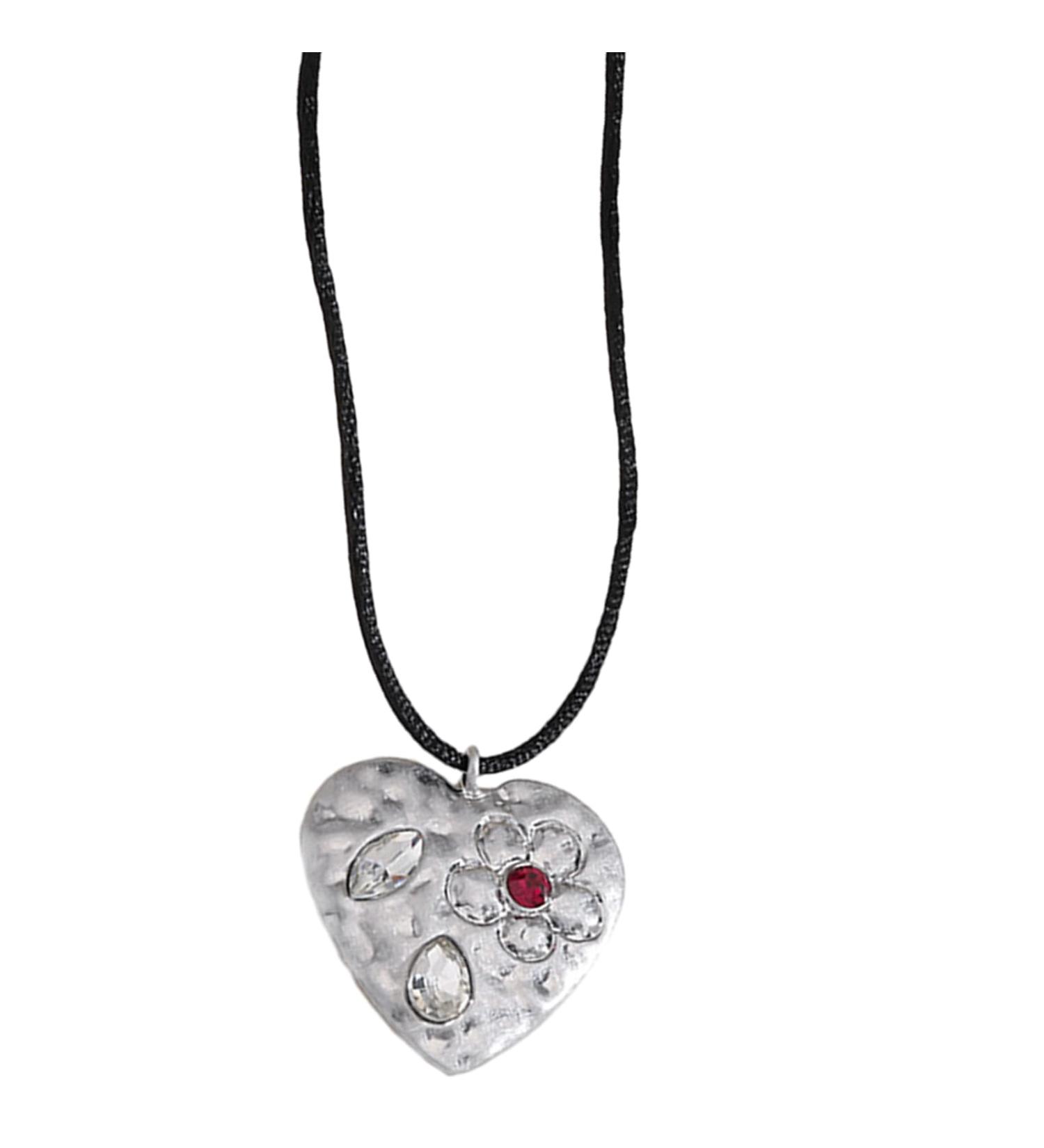 Shop Oralgos Punk Metal Flower Choker Necklace - Trendy Short Collarbone Fashion Jewelry for Every Occasion - Buy Online on GoSupps.com