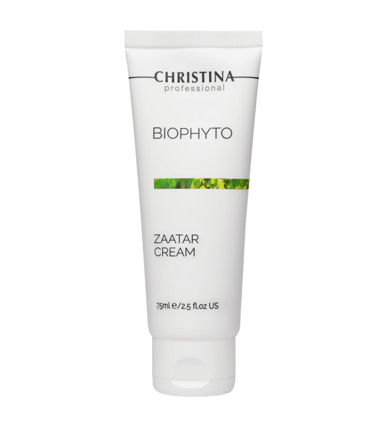 Christina Bio Phyto Zaatar Cream | Retinol & Vitamin E Face Moisturizer | Balanced & Smooth Skin | All Skin Types | 75ml - Buy Online on GoSupps.com