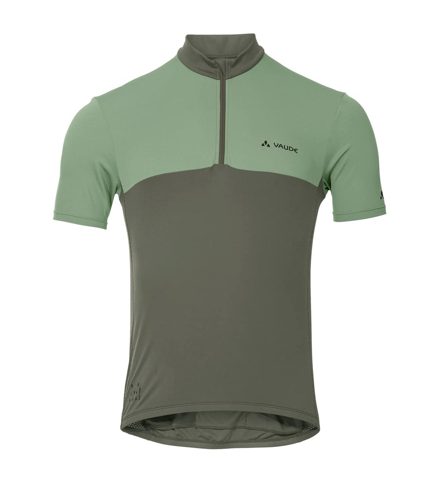 VAUDE Men's Matera Hz Tricot Jersey L - Willow Green | Premium Cycling Jersey for Men | International Shipping Available - Buy Online on GoSupps.com