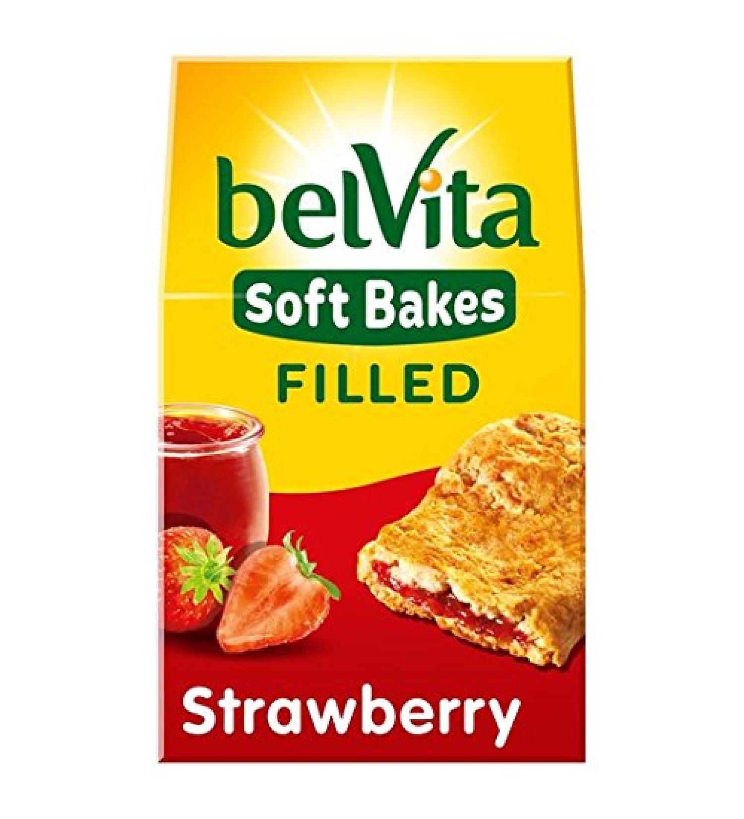 belVita Belvita Soft Filled Strawberry 5 x 40g