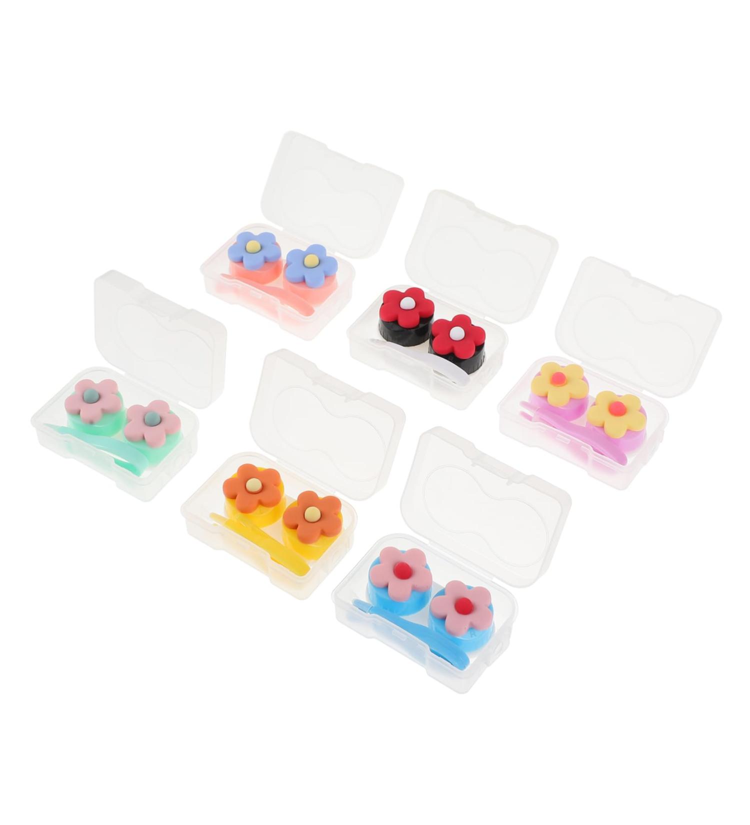 Clispeed 6-Station Contact Lens Care Box - Waterproof & Portable Lens Holder for Travel | Contact Lens Case & Accessories - Buy Online on GoSupps.com