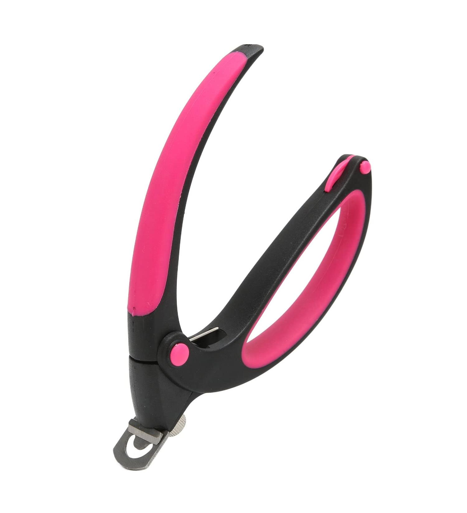 Stainless Steel Acrylic Nail Clipper Cuticle Nipper Silicone Handle Foxtail Dual Purpose Tip Trimmer Suitable for False Nails Acrylic Nails Gel Nails - Buy Online on GoSupps.com