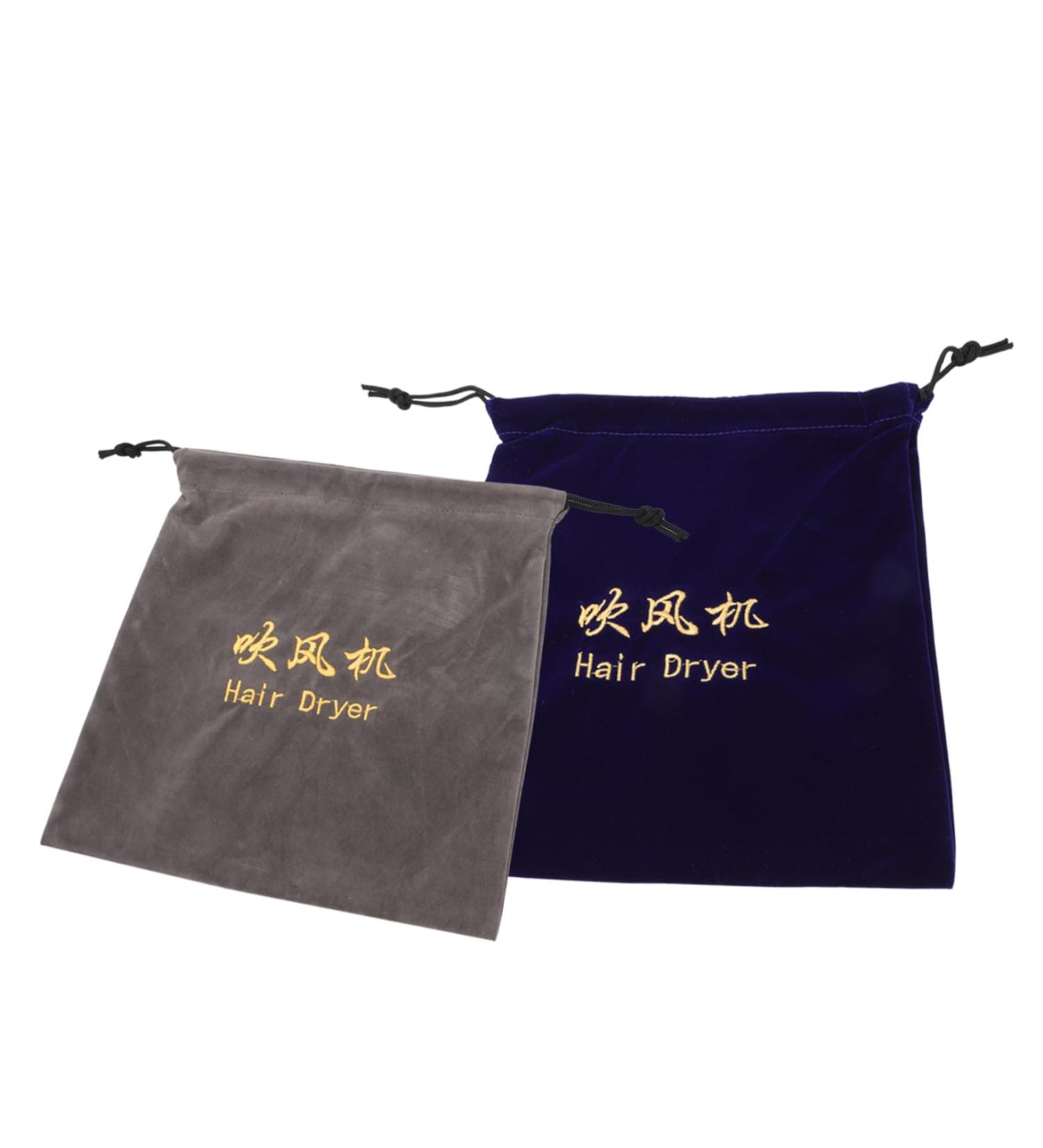 Ipetboom 2pcs Storage Bag Travel Bags Smooth Hair Dryer Bag Curl Hair Blower Bag Room Supplies - Buy Online on GoSupps.com