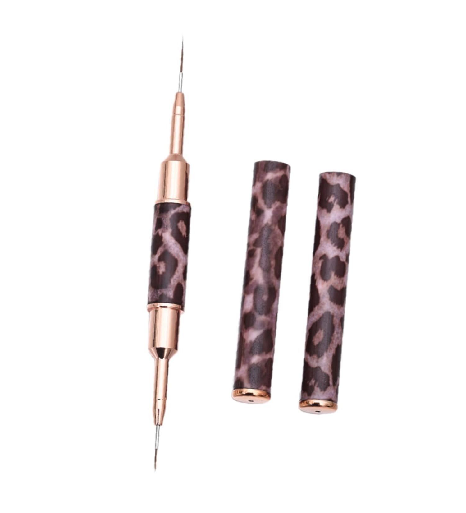 minkissy Nail Polish Nail Art Brush Liner Brush for Nails Nail Art Pen Nail Art Liner Brush Nail Liner Brush for Painting Nail Liner Brush for Manicure Acrylic Metal The Brush - Buy Online on GoSupps.com