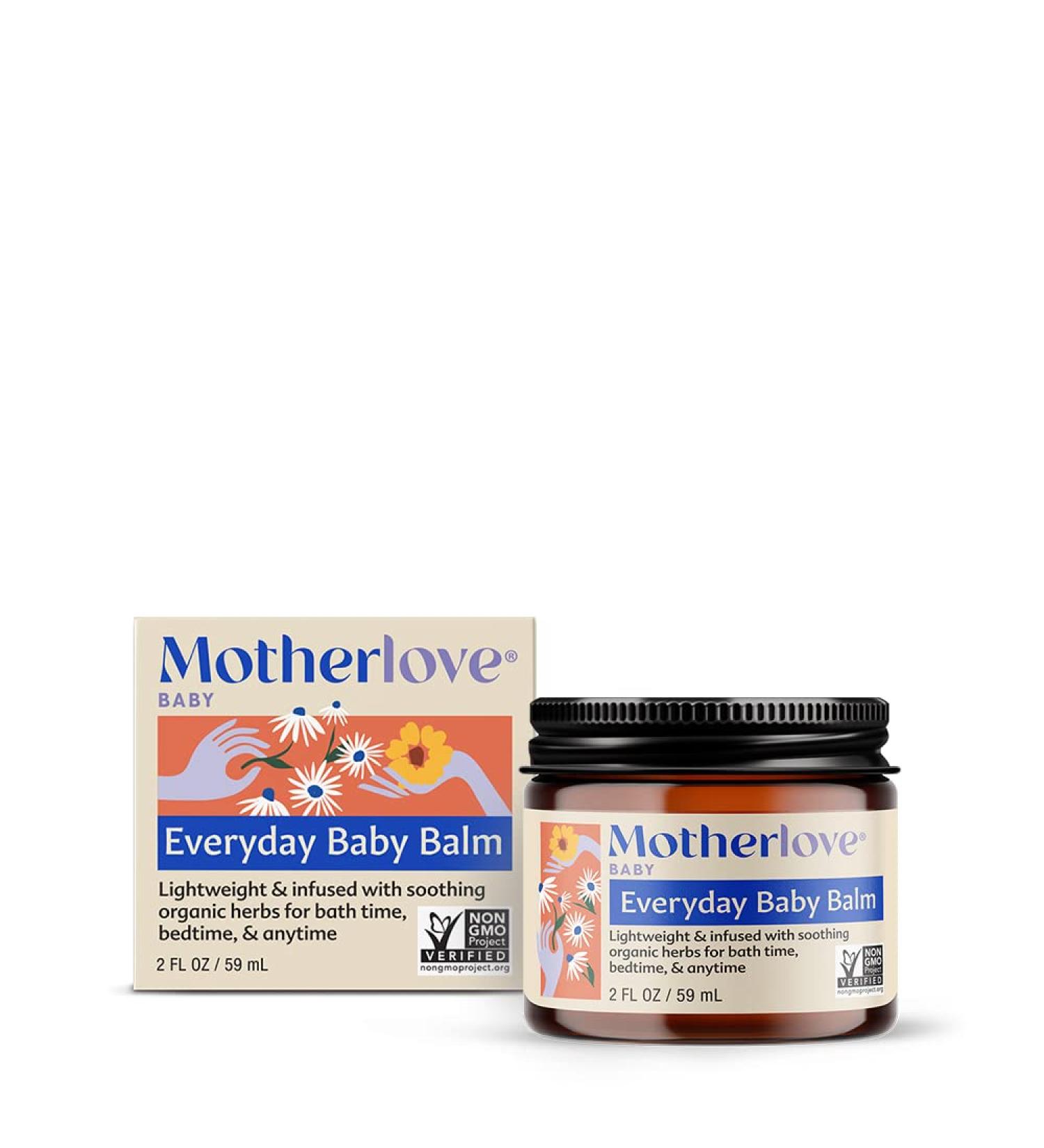 Motherlove Everyday Baby Balm 2 fl oz - Natural Soothing Relief for Delicate Skin - Buy Online on GoSupps.com