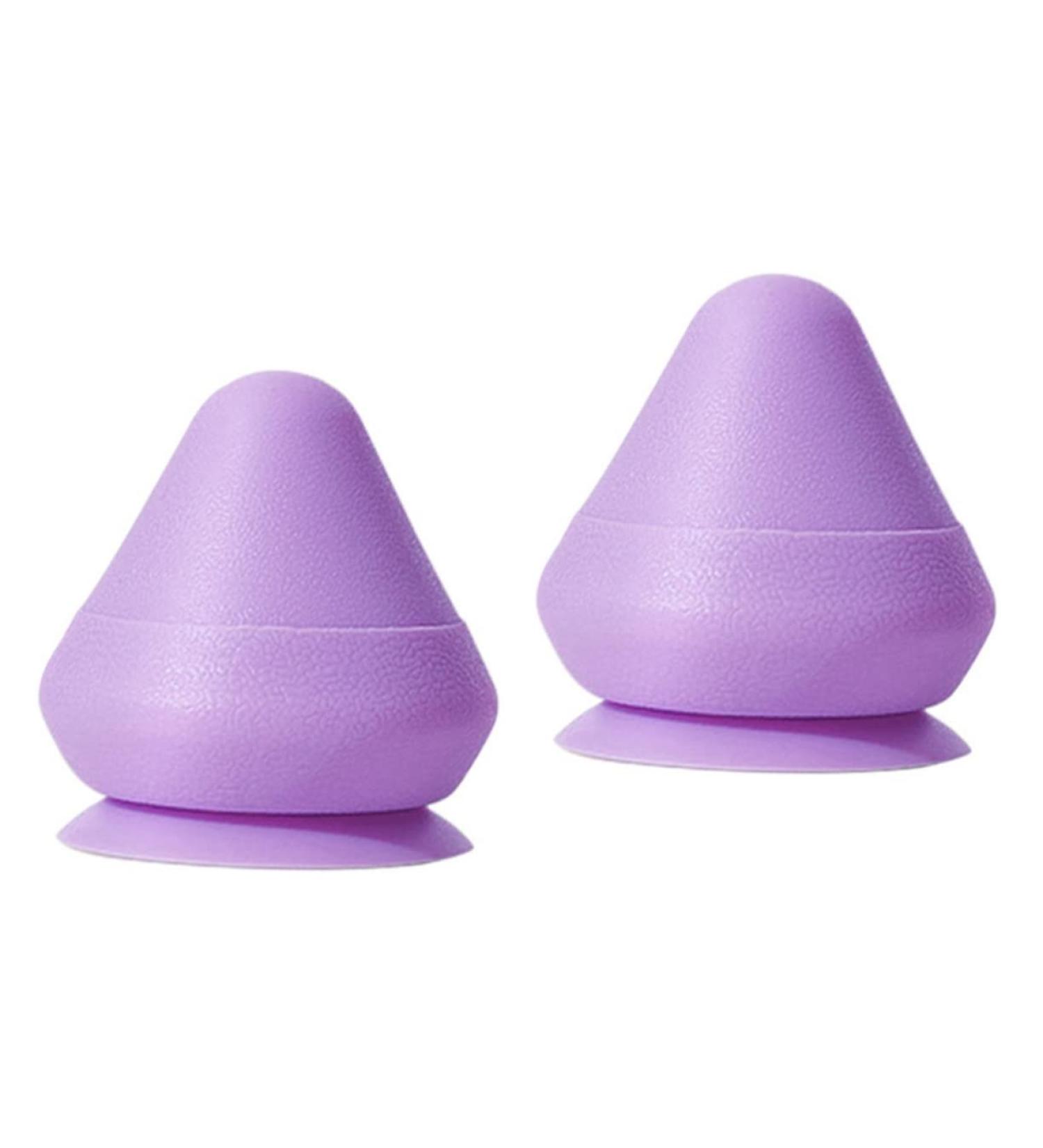 Beavorty 2-Pack Mountable Back Massager & Acupressure Massage Device - Violet TPE Hand Exercise Balls for Deep Tissue Relief - Buy Online on GoSupps.com