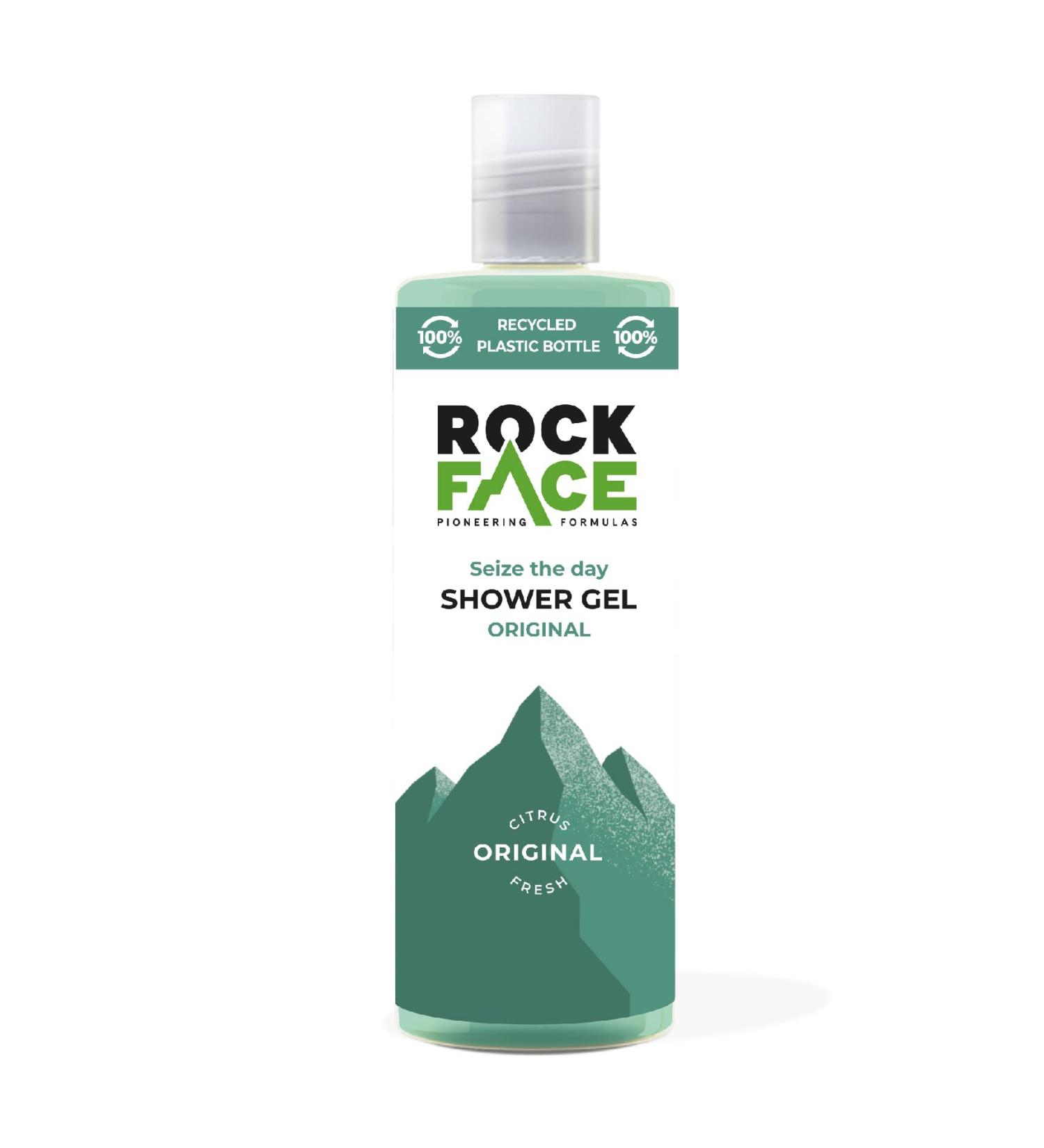Rock Face Original Shower Gel 410ml | Fresh Citrus Scent | All-in-One Body Wash for Hair and Body | Long-Lasting Fragrance | Pack of 1 - Buy Online on GoSupps.com