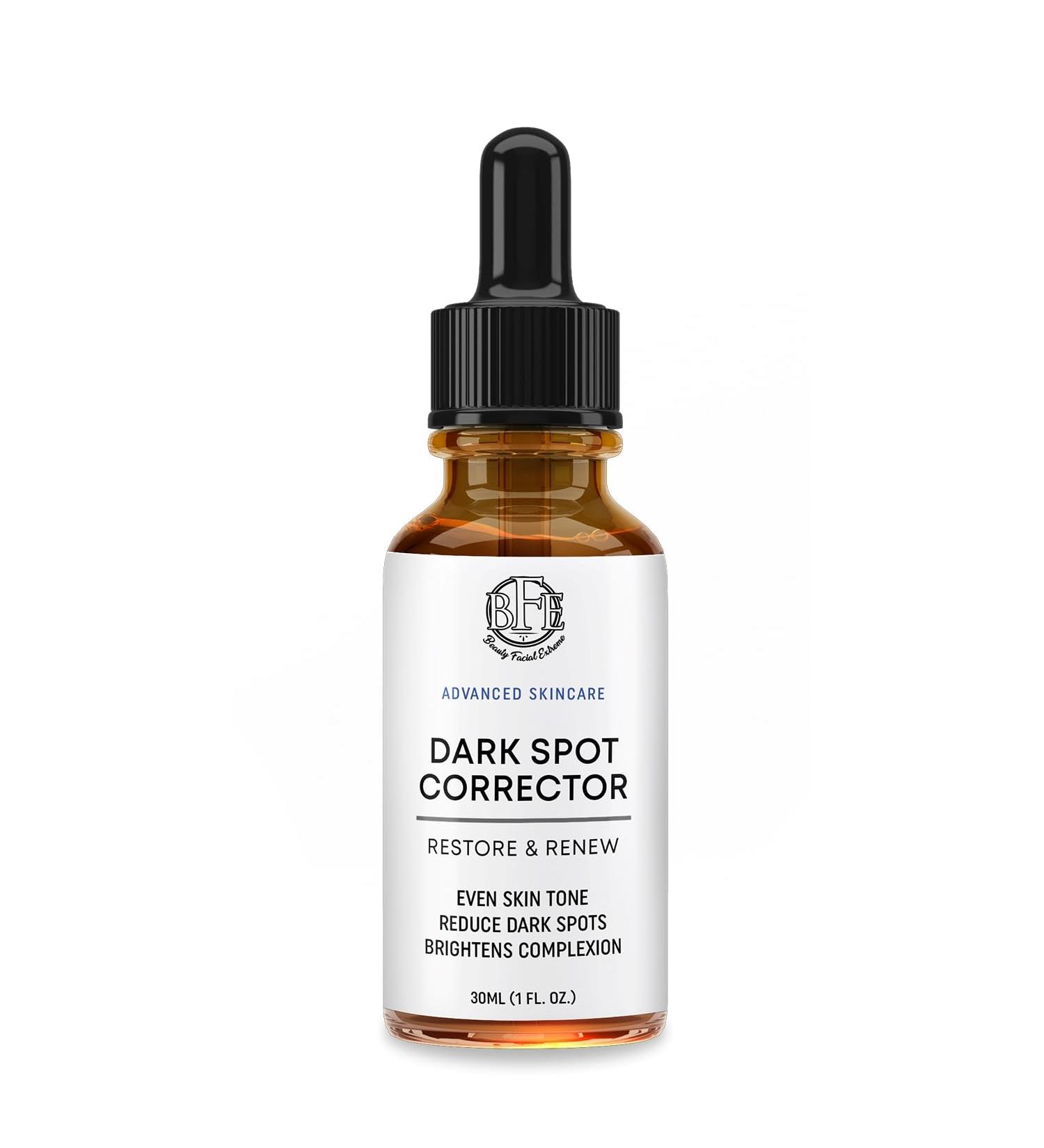 Anti-Aging Dark Spot Corrector Serum - Fades Discoloration Reduces Dark Spots & Acne Scars for All Skin Types - International Shipping Available - Buy Online on GoSupps.com