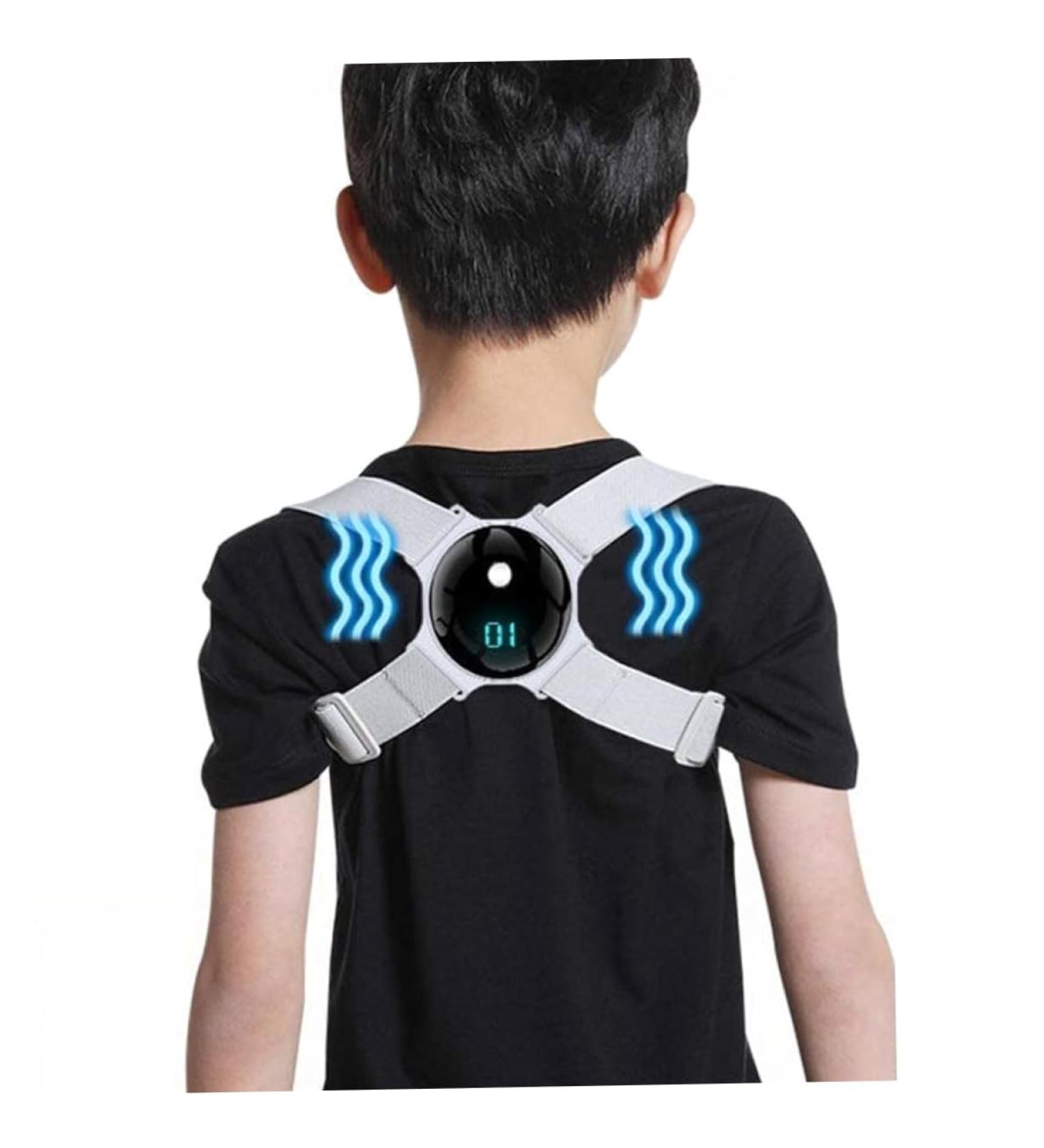 Upright Go Posture Corrector Posture Corrector Kids with Smart Sensor Vibration Reminder Posture Brace Trainer Straightener to Improve Slouch (Color : Gray) - Buy Online on GoSupps.com