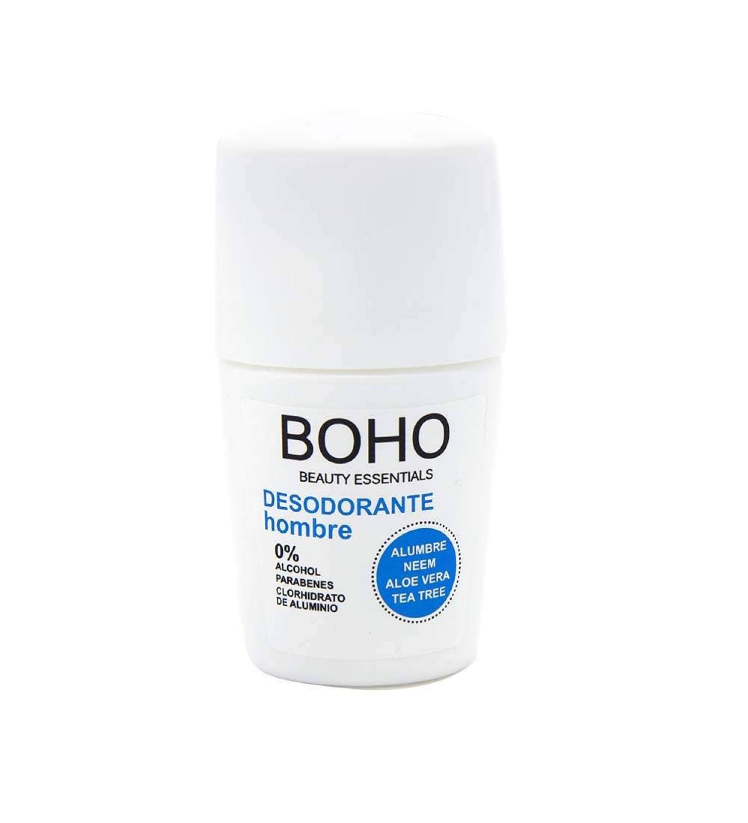 Deodorant roll on 0% men 50ml BOHO - Buy Online on GoSupps.com