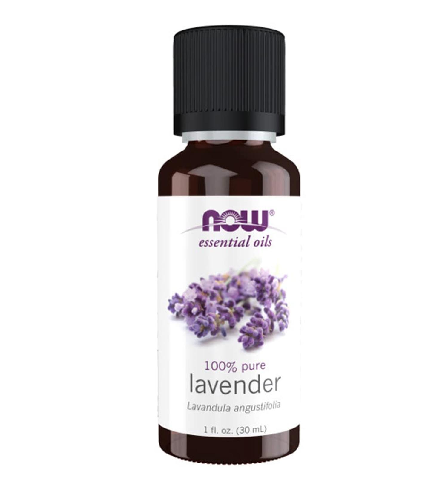 Now Foods Lavender Oil 30ml - High Concentration Vegan Essential Oil for Aromatherapy - Soy Free & Laboratory Tested - Buy Online on GoSupps.com
