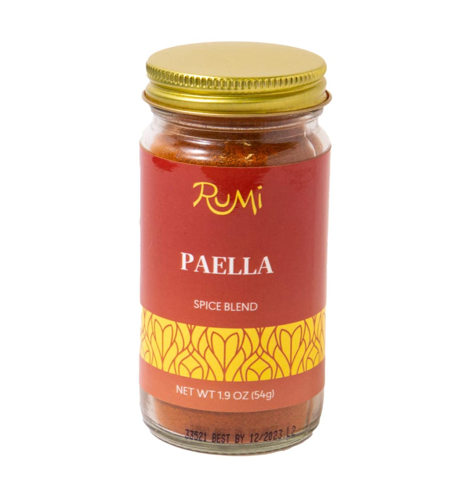 Rumi Spice Paella Spice Blend - Sweet & Smoky Afghan Saffron (2.5 oz) - Buy Online on GoSupps.com