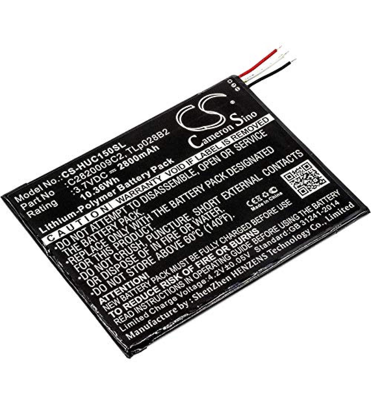 2800mAh Replacement Battery for Kurio C2820009C2 TLp028B2 C15100M & More - International Shipping Available - Buy Online on GoSupps.com