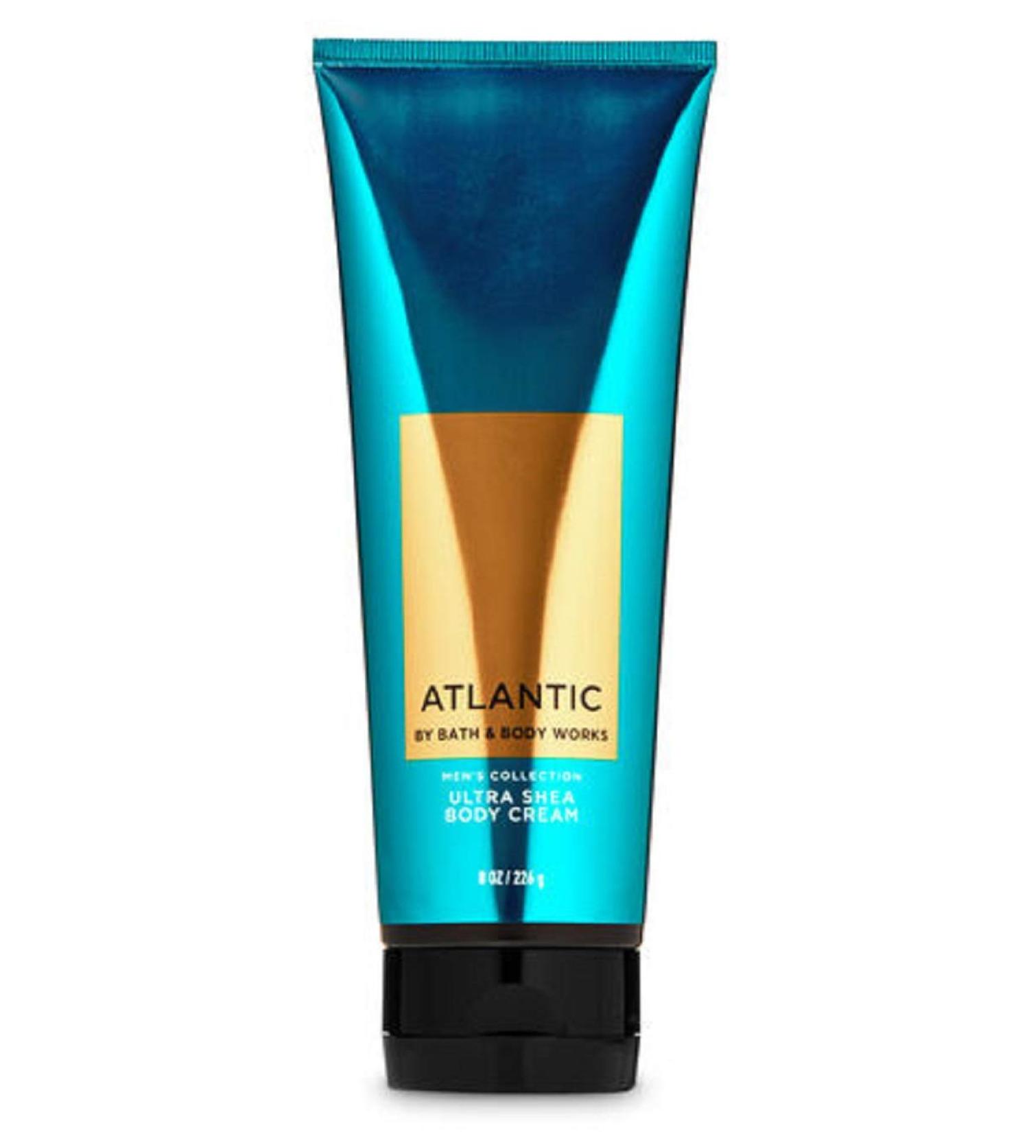 Bath and Body Works Atlantic Body Cream For Men 8 Ounce