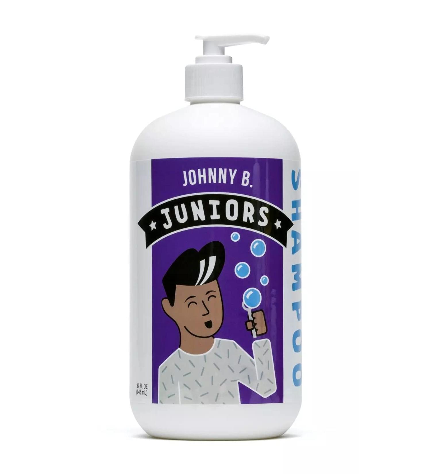 JOHNNY B. Juniors Hair Shampoo & Body Wash 32 oz - Gentle Cleansing for Kids | International Shipping Available - Buy Online on GoSupps.com
