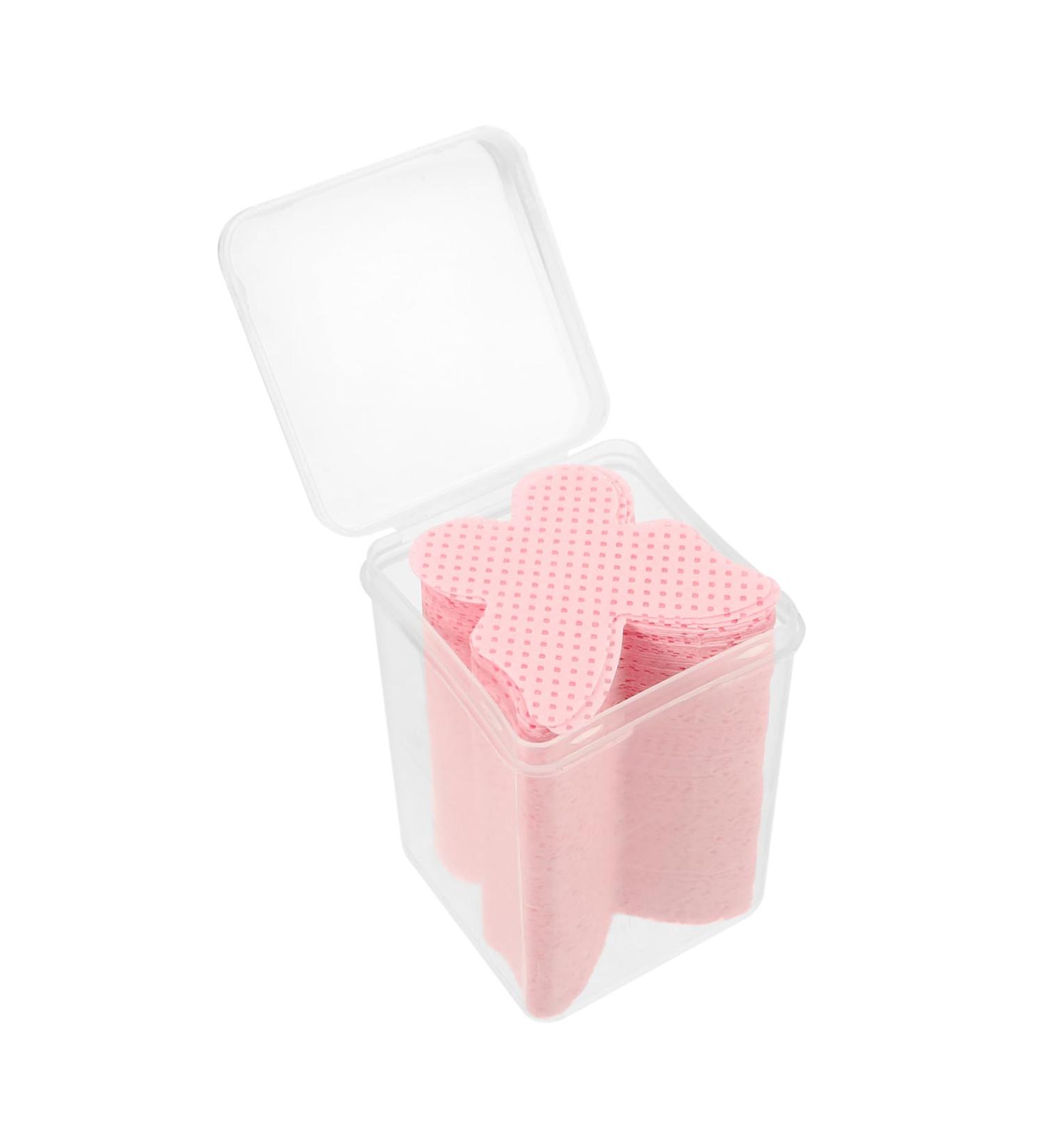 SKISUNO 200 Sheets Nail Pads Nail Wipes Acrylic Nail Remover Paint Remover Wipes Travel Nail Polish Remover Makeup Wipes Remover Polish Remover Pads Cotton for Nail Polish Remover - Buy Online on GoSupps.com