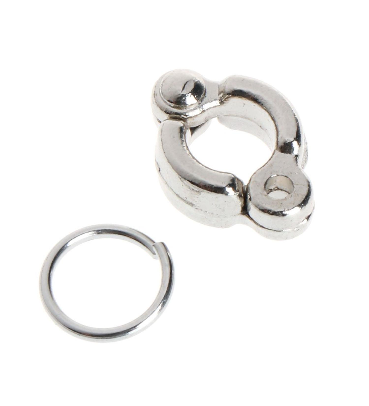 Christol Parrots Foot Ring - Durable Alloy Leg Rings with Metal Clips for Parrots & Pigeons | Outdoor Bird Accessories - Buy Online on GoSupps.com
