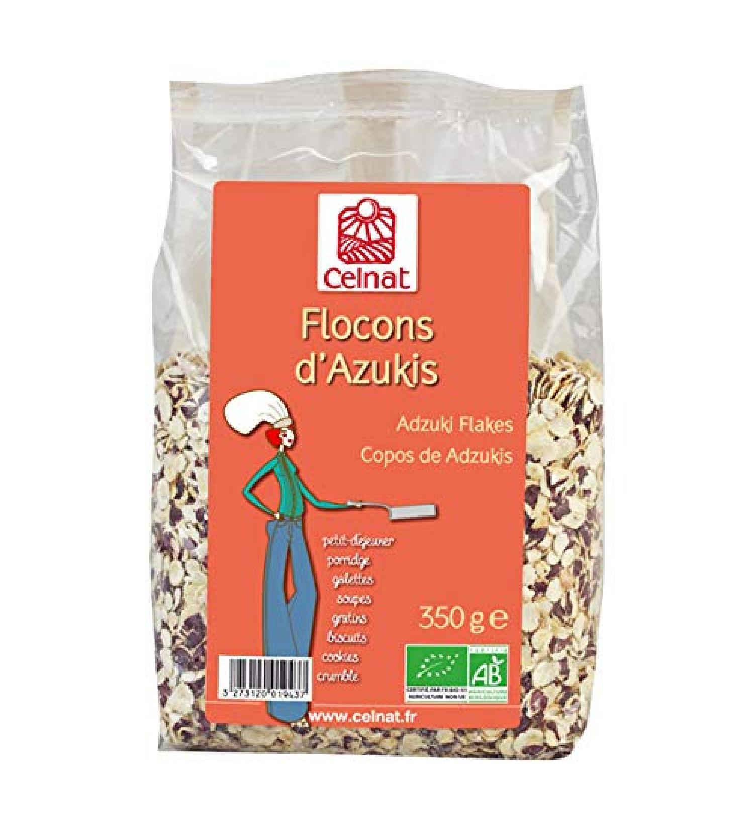 CELNAT - Flocons D'Azukis Bio 350G - Buy Online on GoSupps.com