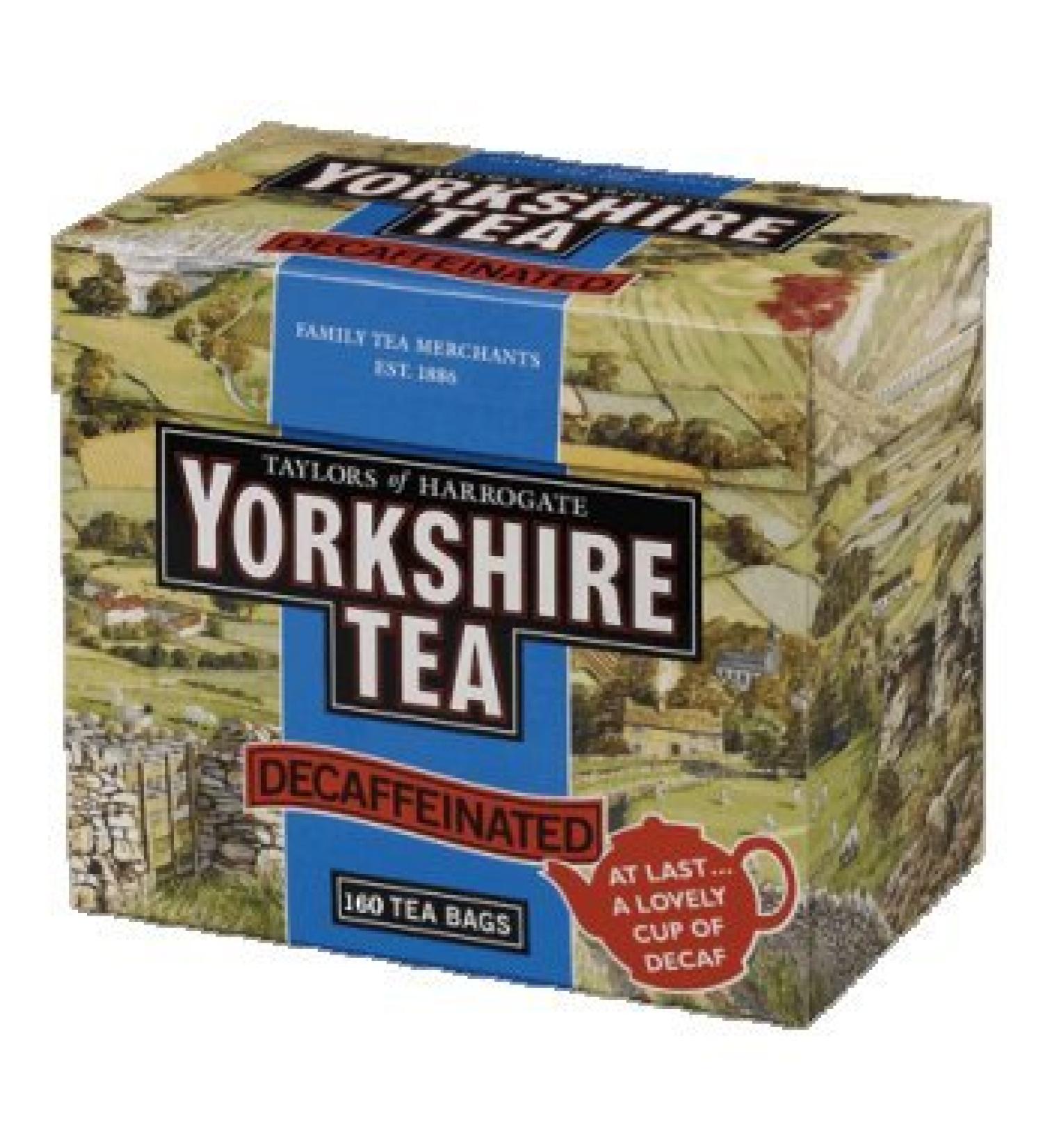 Yorkshire Tea Decaffeinated Tea Bags (2 x 160's)