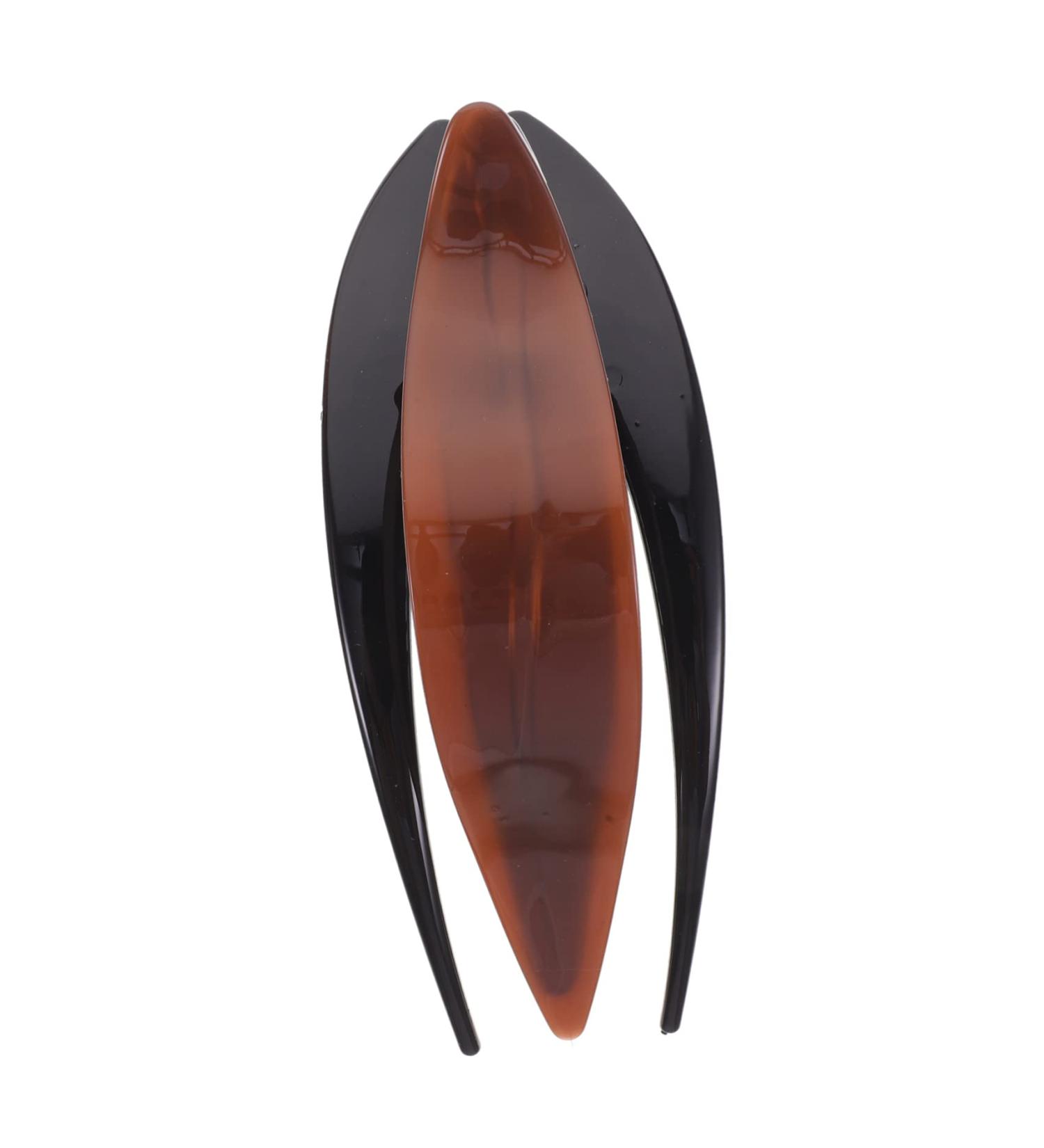 Gadpiparty hairpin french curved hair claw hair claws pin clamp jaw clips for hair french hair barrettes flat hair barrettes girl hair clips flat hair claw dense acetic acid Mother As Shown 3 13X5CM - Buy Online on GoSupps.com