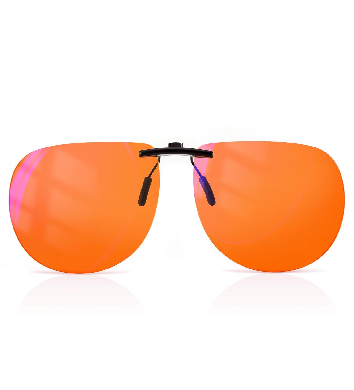 Goiteia 380-500NM Blue Light Filter Clip-On Gaming Glasses - AR-99% Orange | Improve Sleep & Enhance Gaming Experience | eSports Accessories - Buy Online on GoSupps.com