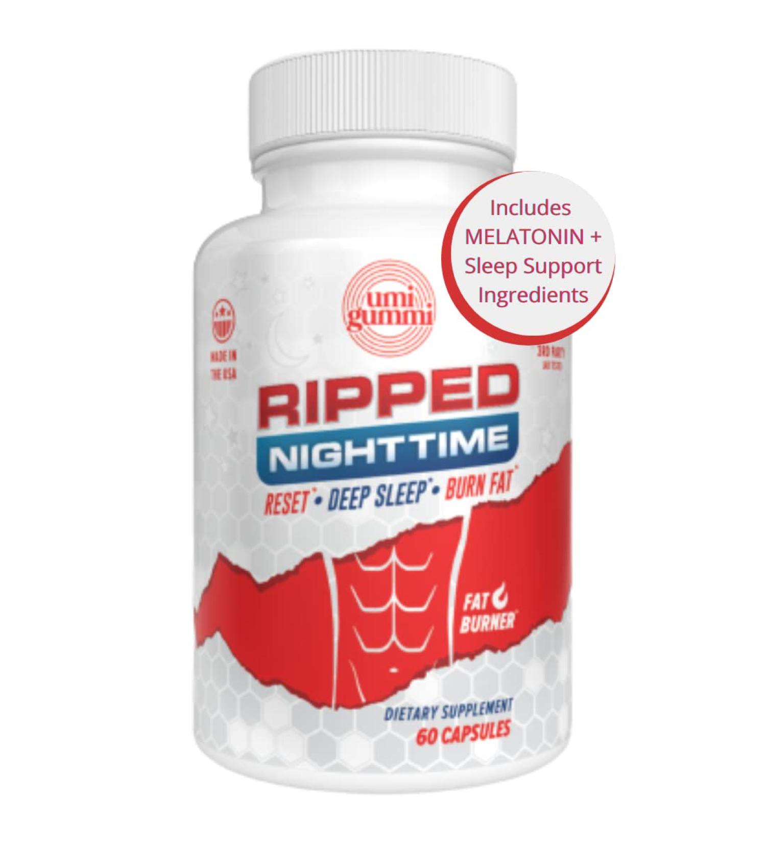 Umi Gummi Night Time Fat Burner for Men & Women | CLA Metabolism Booster | Carb Blocker | Sleep Support | Promotes Weight Loss & Hormonal Balance - Buy Online on GoSupps.com