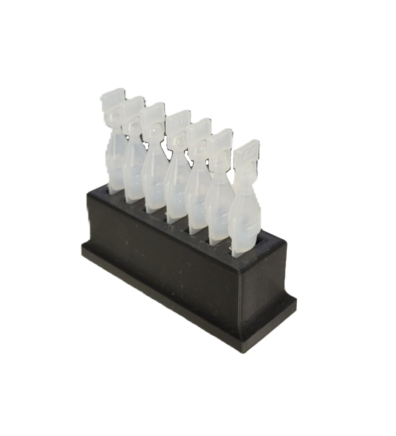 Eye Drop Vials Holder - Single-Use Disposable Eye Drop Vials Storage - Upgraded Black Version by Znet3D - International Shipping Available - Buy Online on GoSupps.com